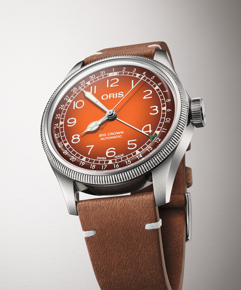 Oris Big Crown Pointer Date X Cervo Volante Automatic REF#75477854068-Set (Orange Dial / 40mm)
