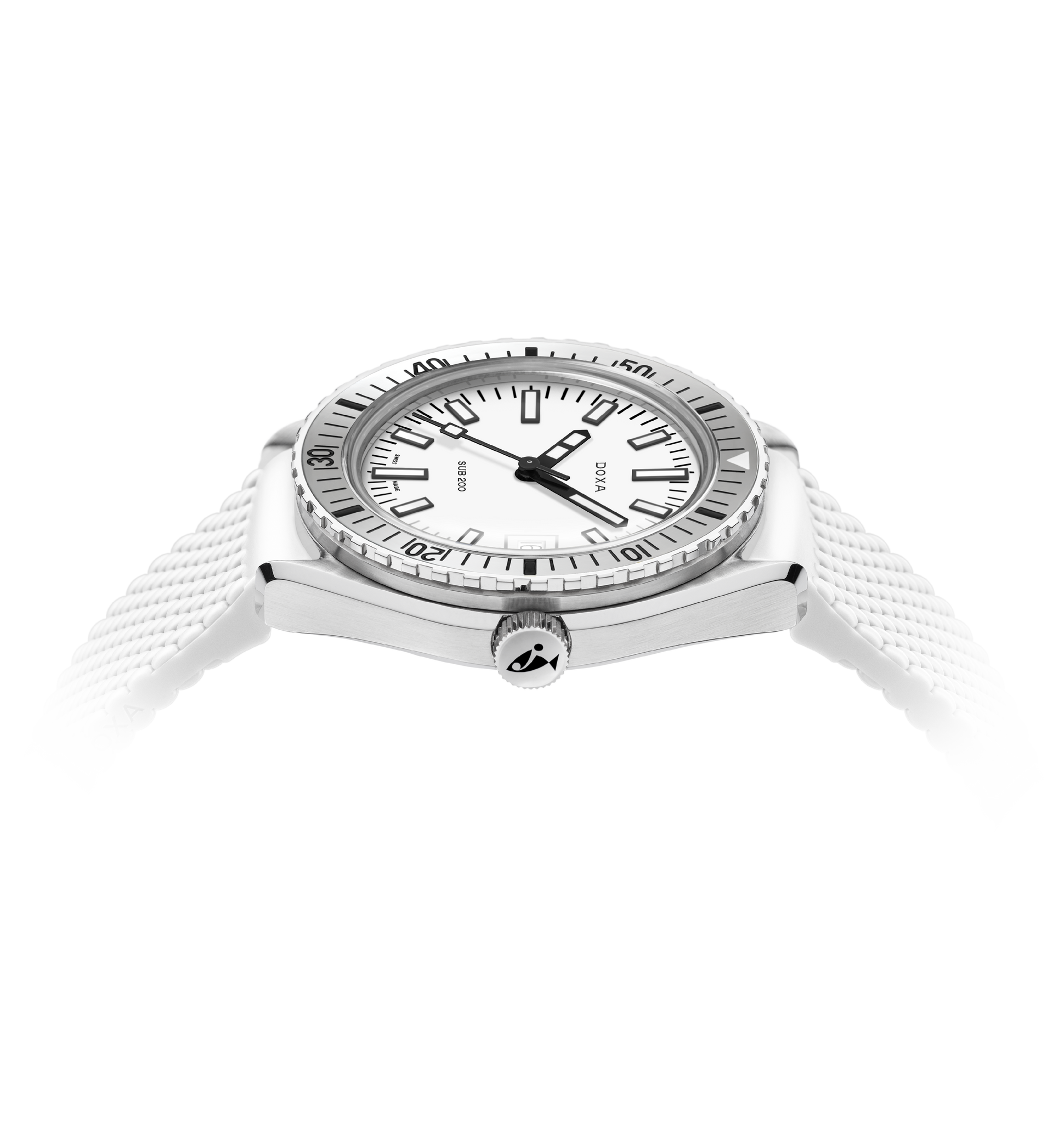 Doxa SUB 200 Whitepearl Automatic (White Dial / 42mm)