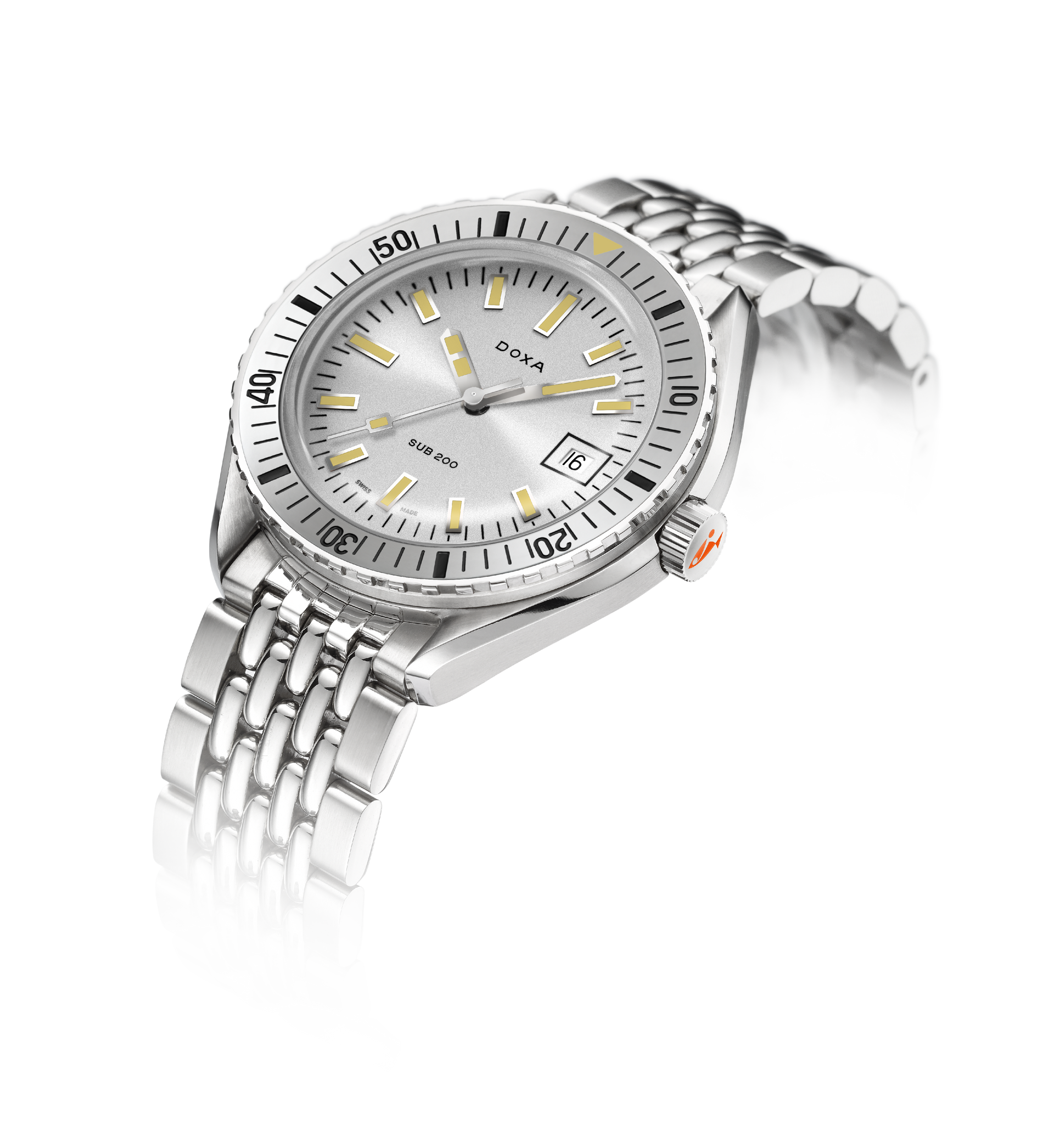 Doxa SUB 200 Searambler Automatic (Silver Dial / 42mm)