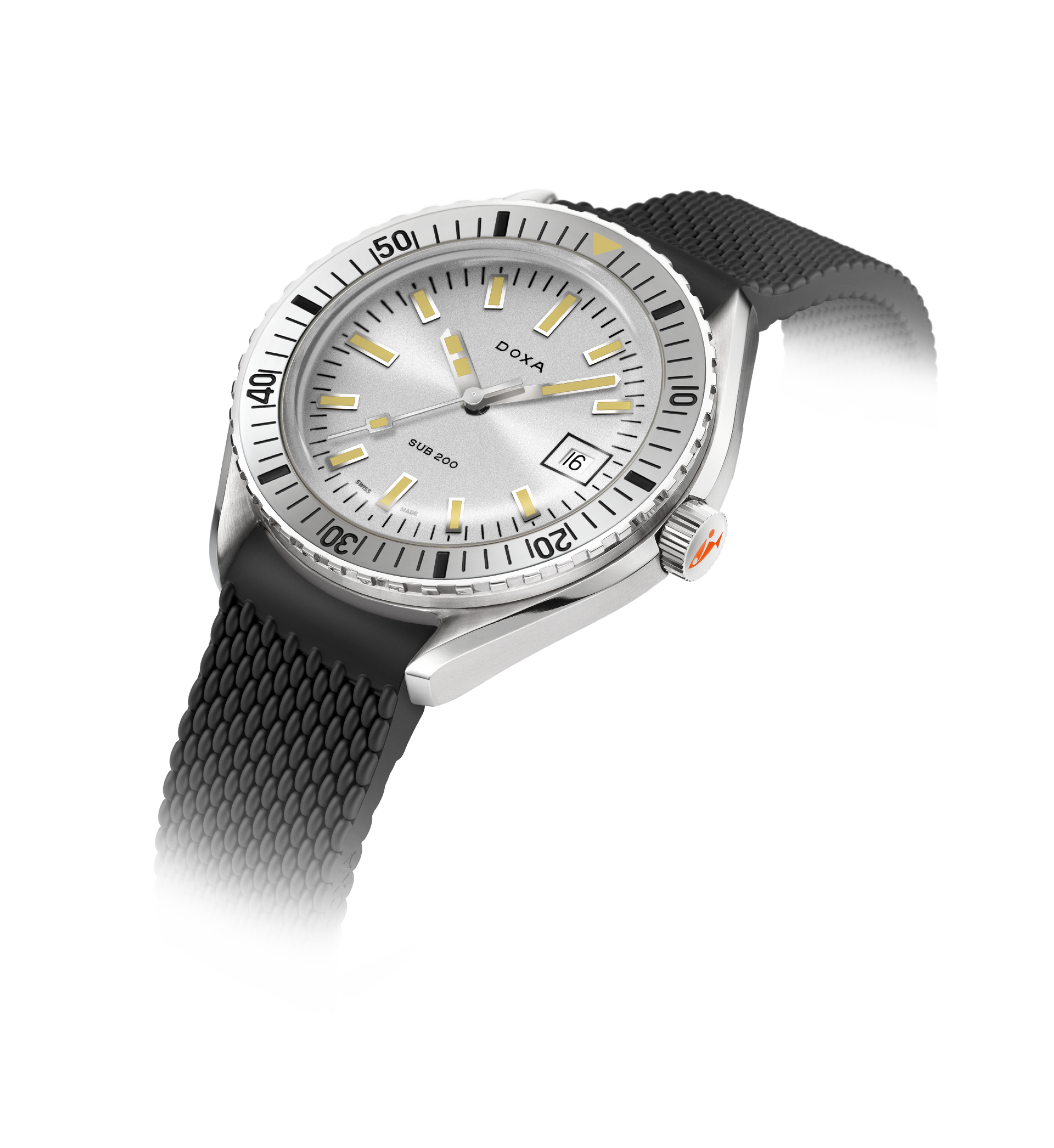 Doxa SUB 200 Searambler Automatic (Silver Dial / 42mm)
