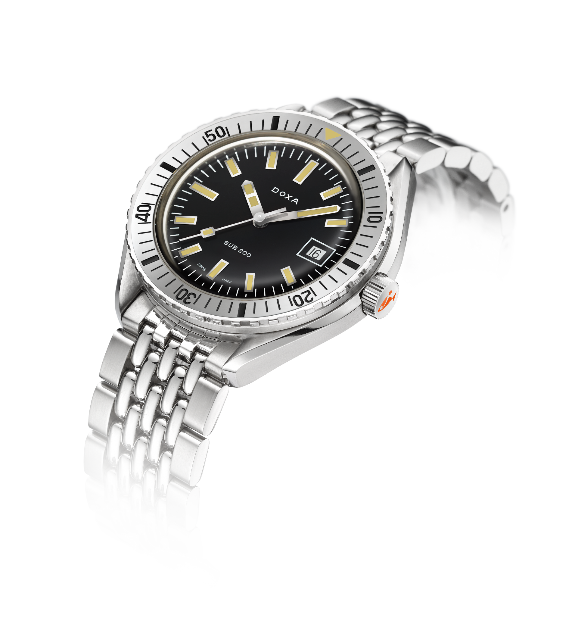 Doxa SUB 200 Sharkhunter Automatic (Black Dial / 42mm)