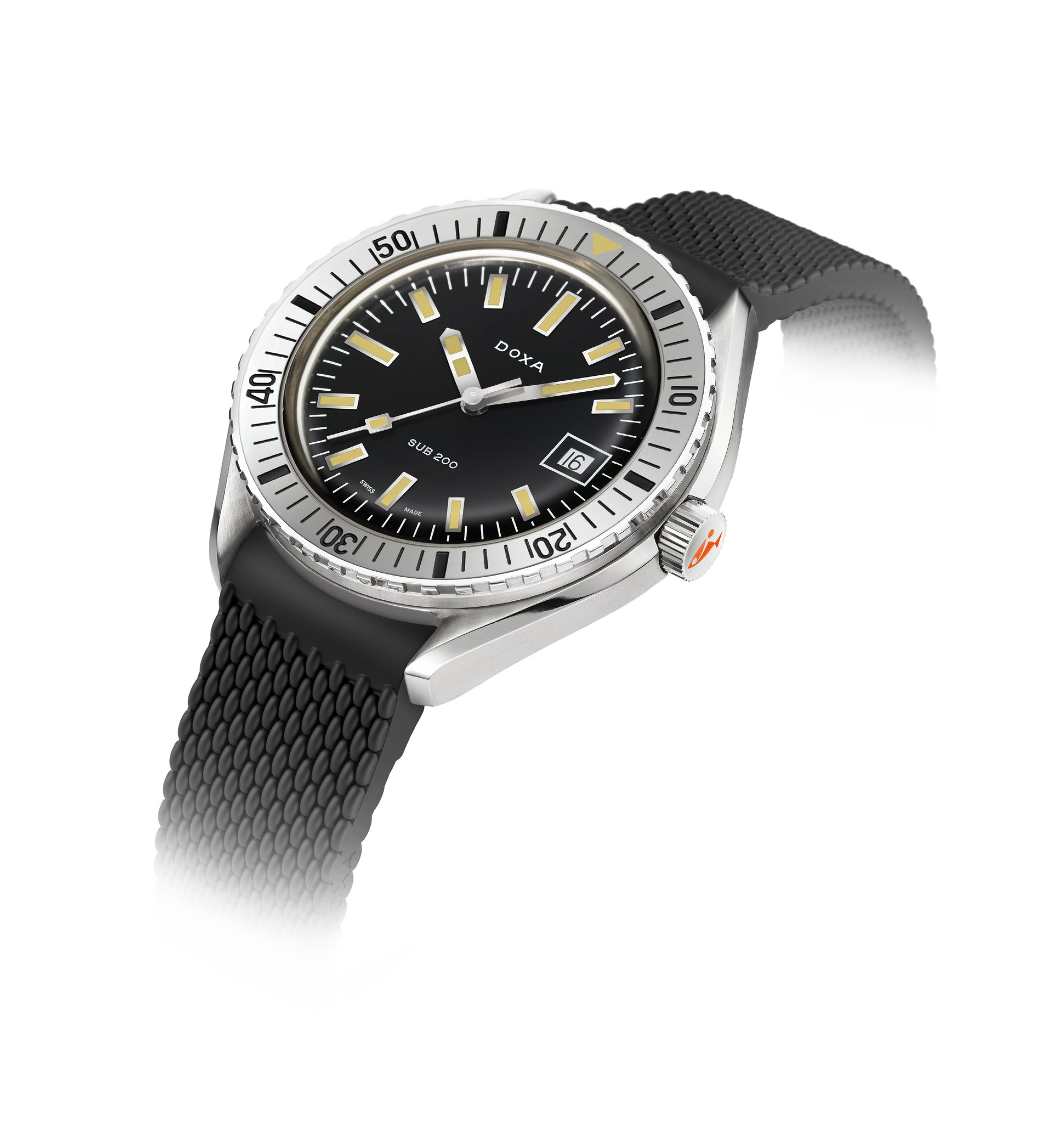 Doxa SUB 200 Sharkhunter Automatic (Black Dial / 42mm)