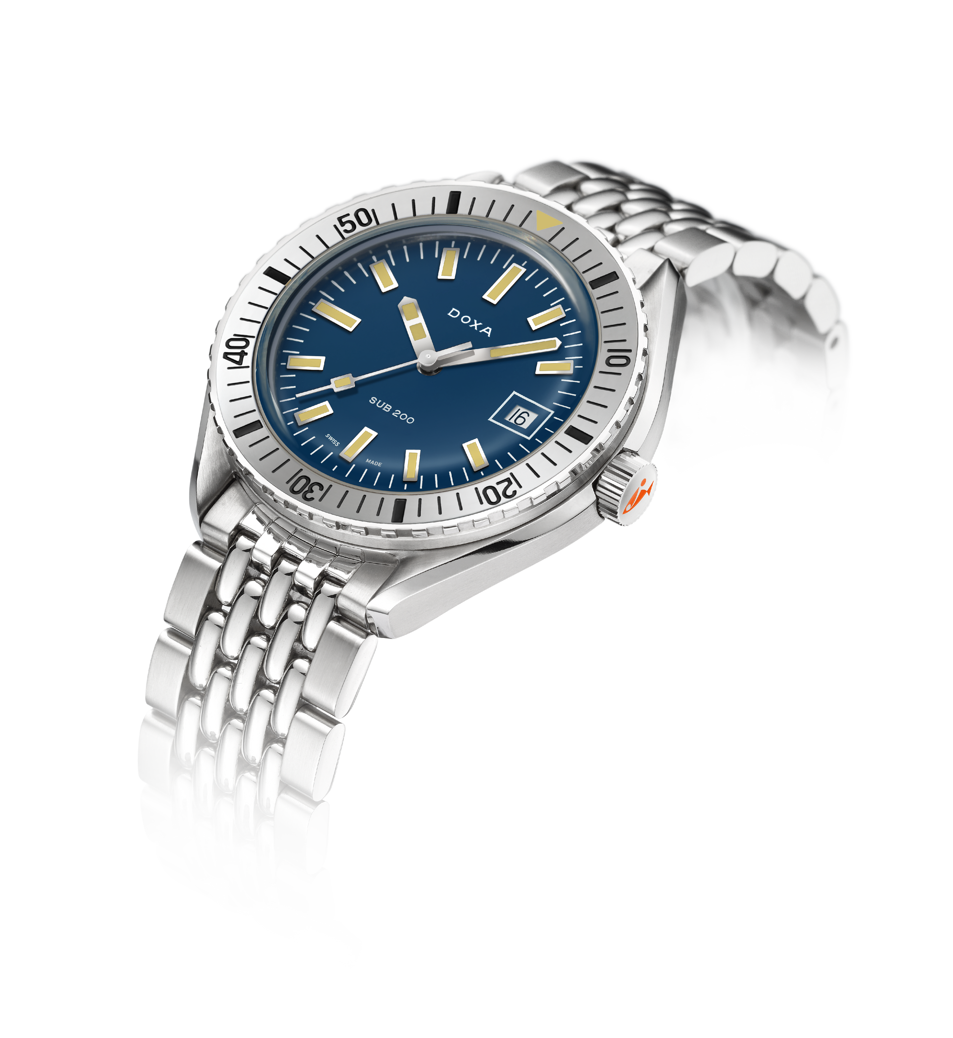 Doxa SUB 200 Caribbean Automatic (Blue Dial / 42mm)
