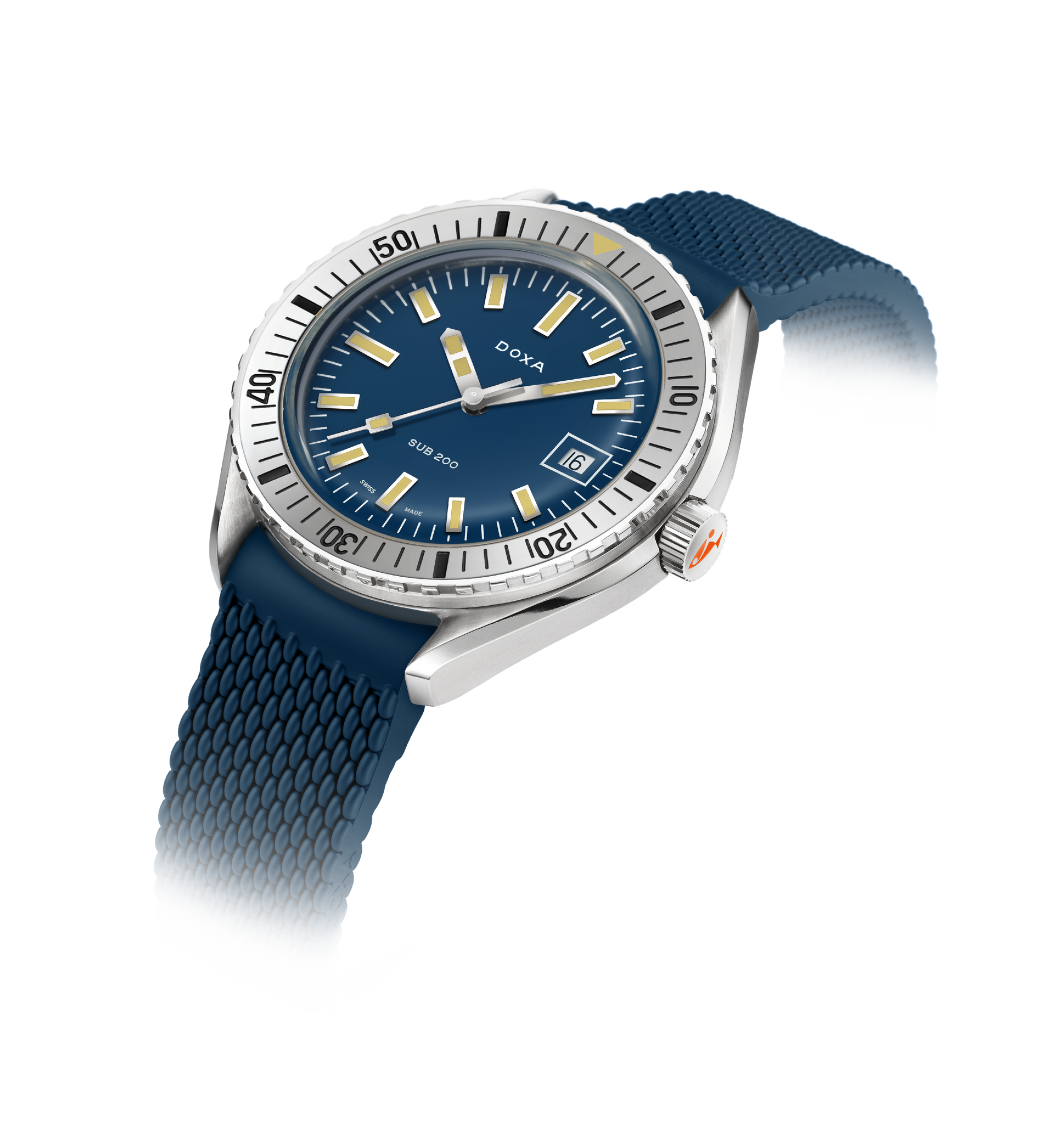 Doxa SUB 200 Caribbean Automatic (Blue Dial / 42mm)