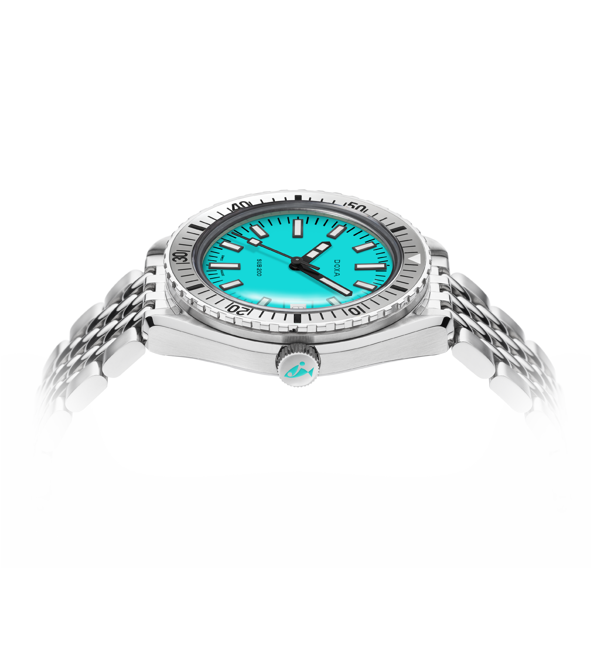 Doxa SUB 200 Aquamarine Automatic (Aquamarine Dial / 42mm)