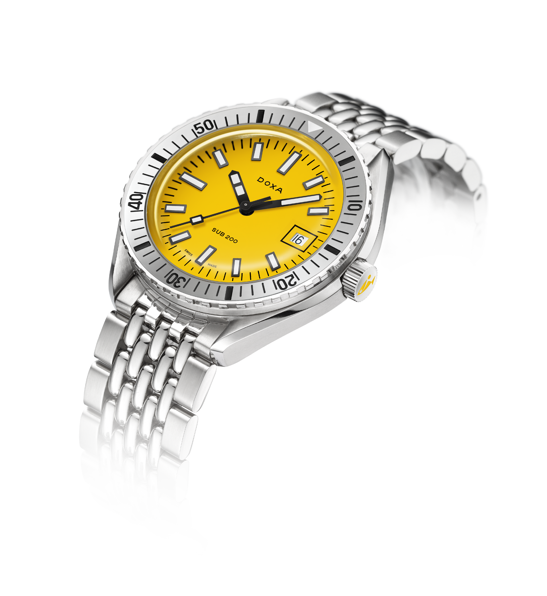 Doxa SUB 200 Divingstar Automatic (Yellow Dial / 42mm)