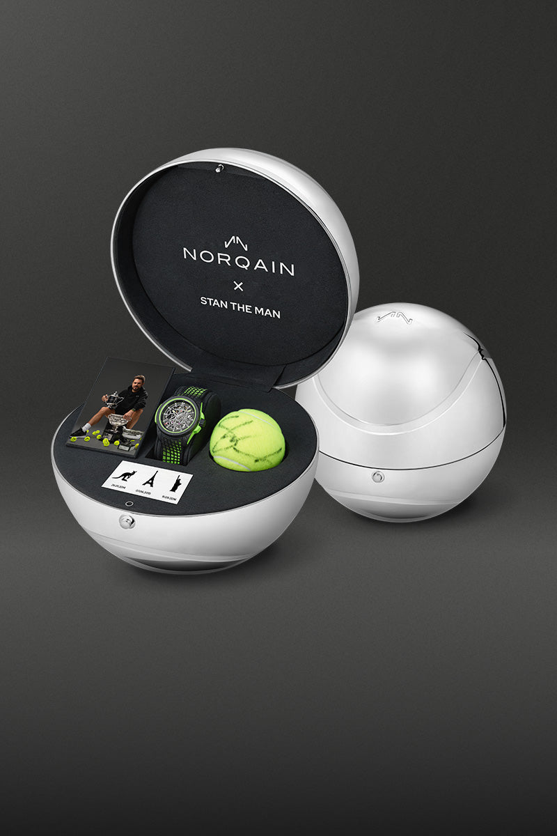 Norqain Independence Wild One Skeleton Stan The Man Limited Edition Auto (Green Skeleton Dial / 42mm)