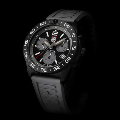 Pacific Diver Chronograph, 44MM - Black/Grey Dial