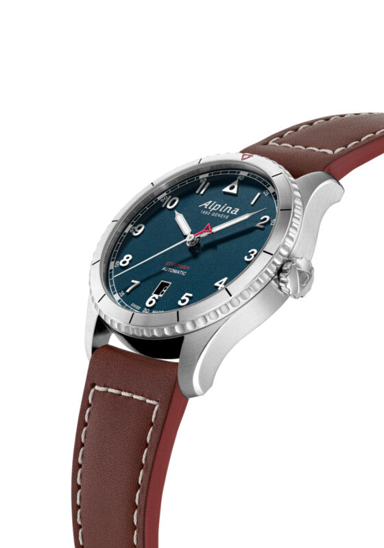 Alpina Startimer Pilot Automatic Blue Dial 41mm Hemsleys