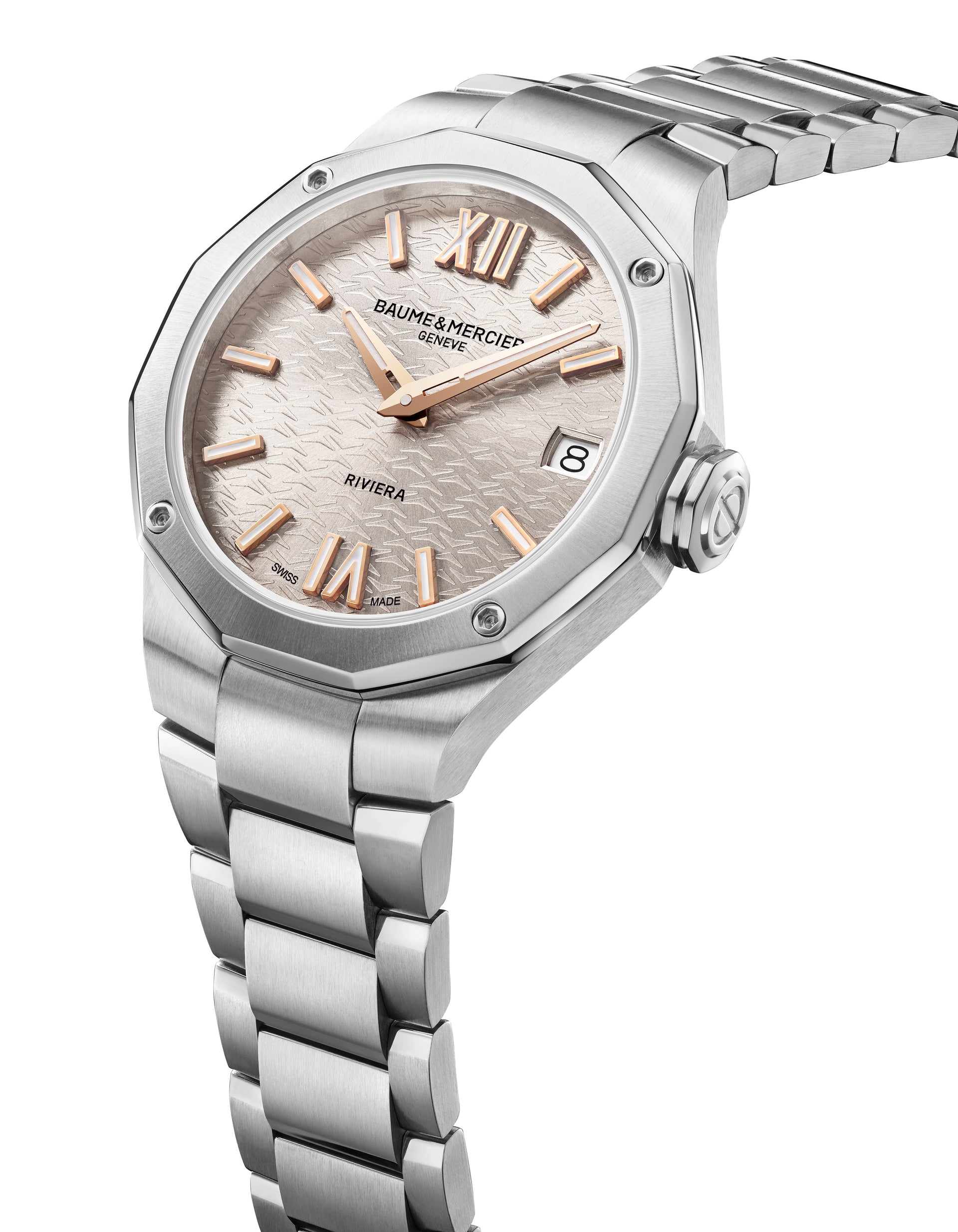 Baume Et Mercier Riviera Quartz (Beige Dial / 33mm)