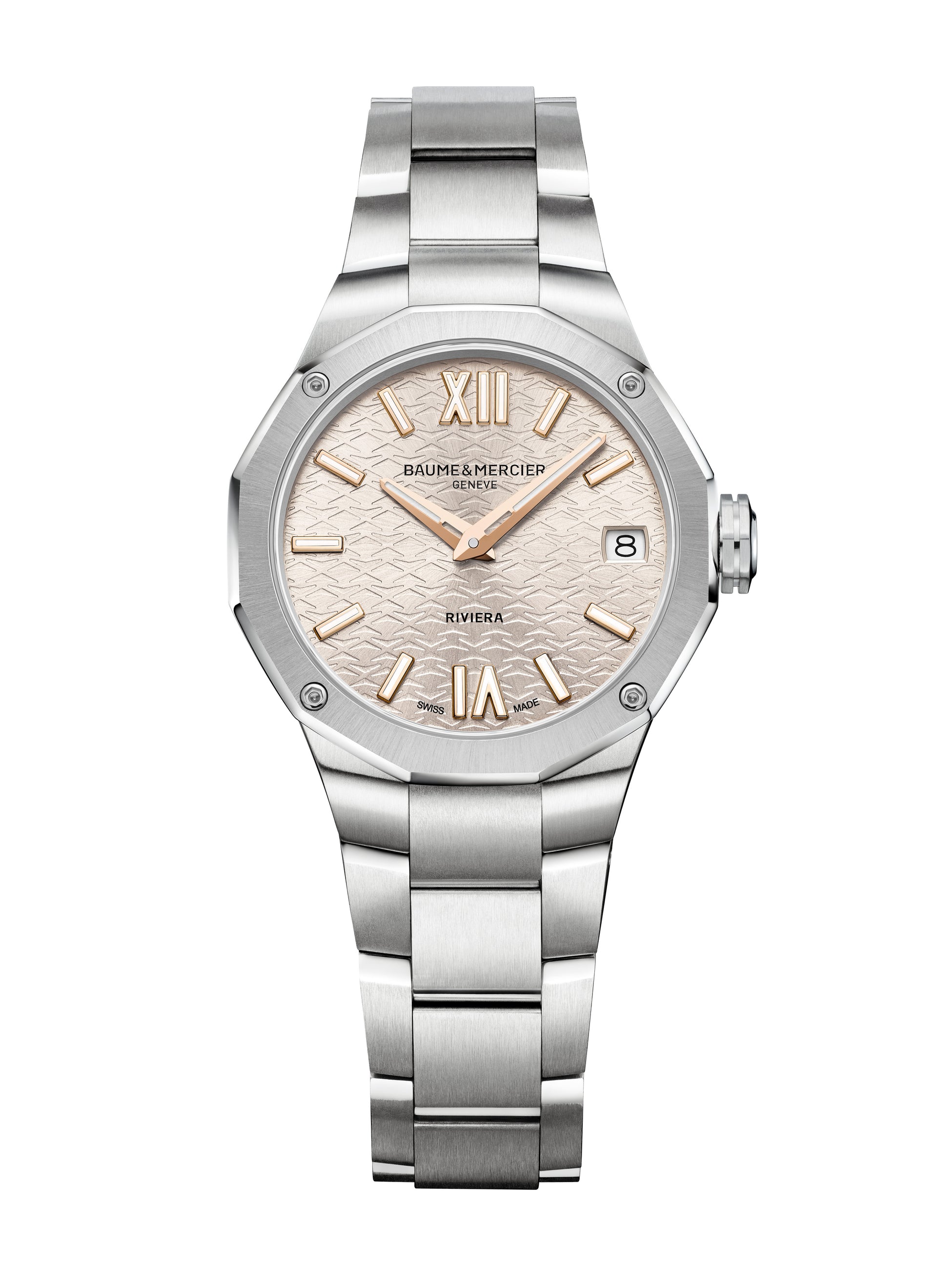 Baume Et Mercier Riviera Quartz (Beige Dial / 33mm)