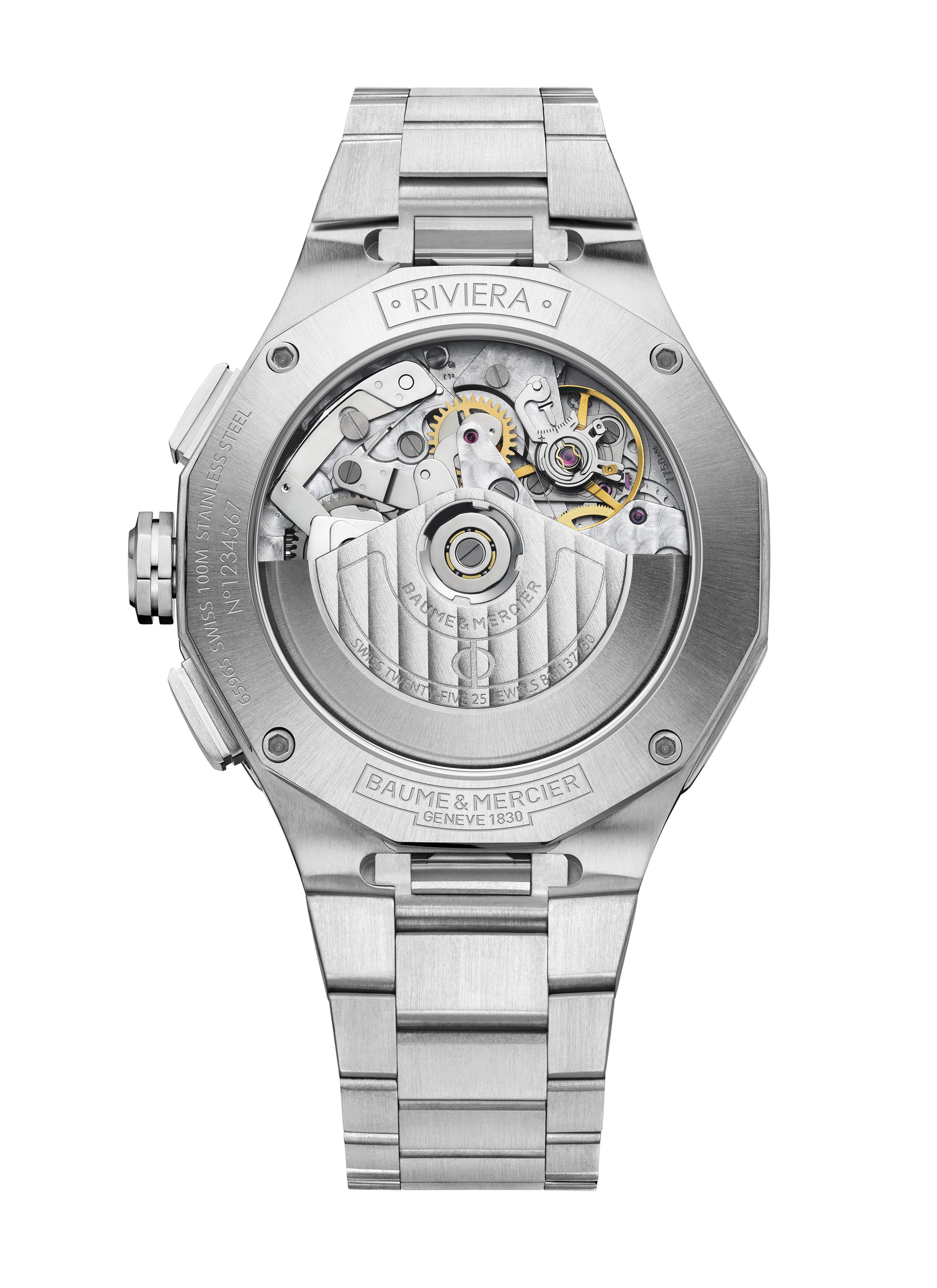 Baume Et Mercier Riviera Automatic Chronograph (Black Dial / 41mm)