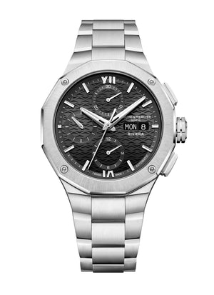 Baume Et Mercier Riviera Automatic Chronograph (Black Dial / 41mm)