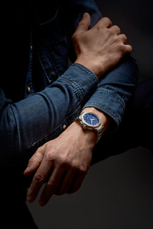 Baume Et Mercier Riviera Automatic Chronograph (Blue Dial / 41mm)