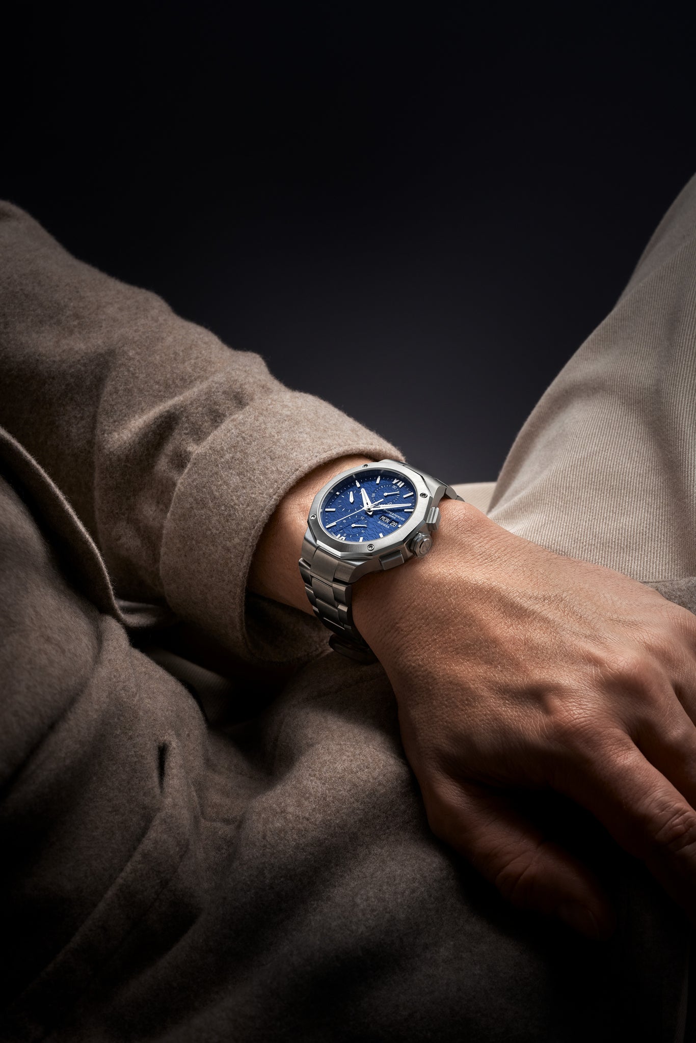 Baume Et Mercier Riviera Automatic Chronograph (Blue Dial / 41mm)