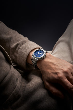 Baume Et Mercier Riviera Automatic Chronograph (Blue Dial / 41mm)