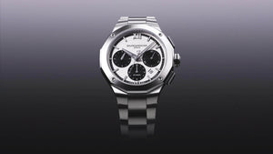 Baume Et Mercier Riviera Automatic Chronograph (White Dial / 41mm)