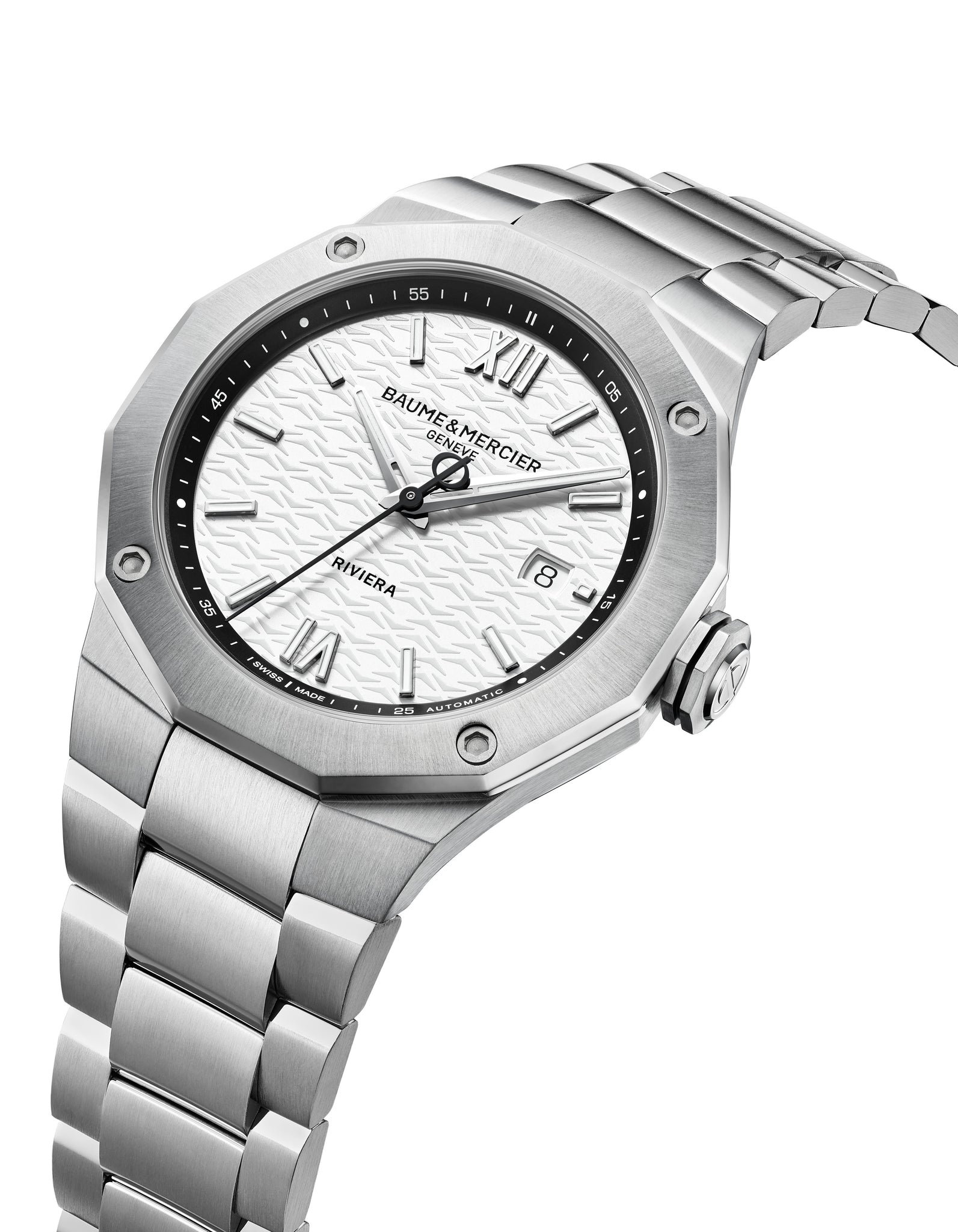 Baume Et Mercier Riviera Automatic (Grey Dial / 42mm)