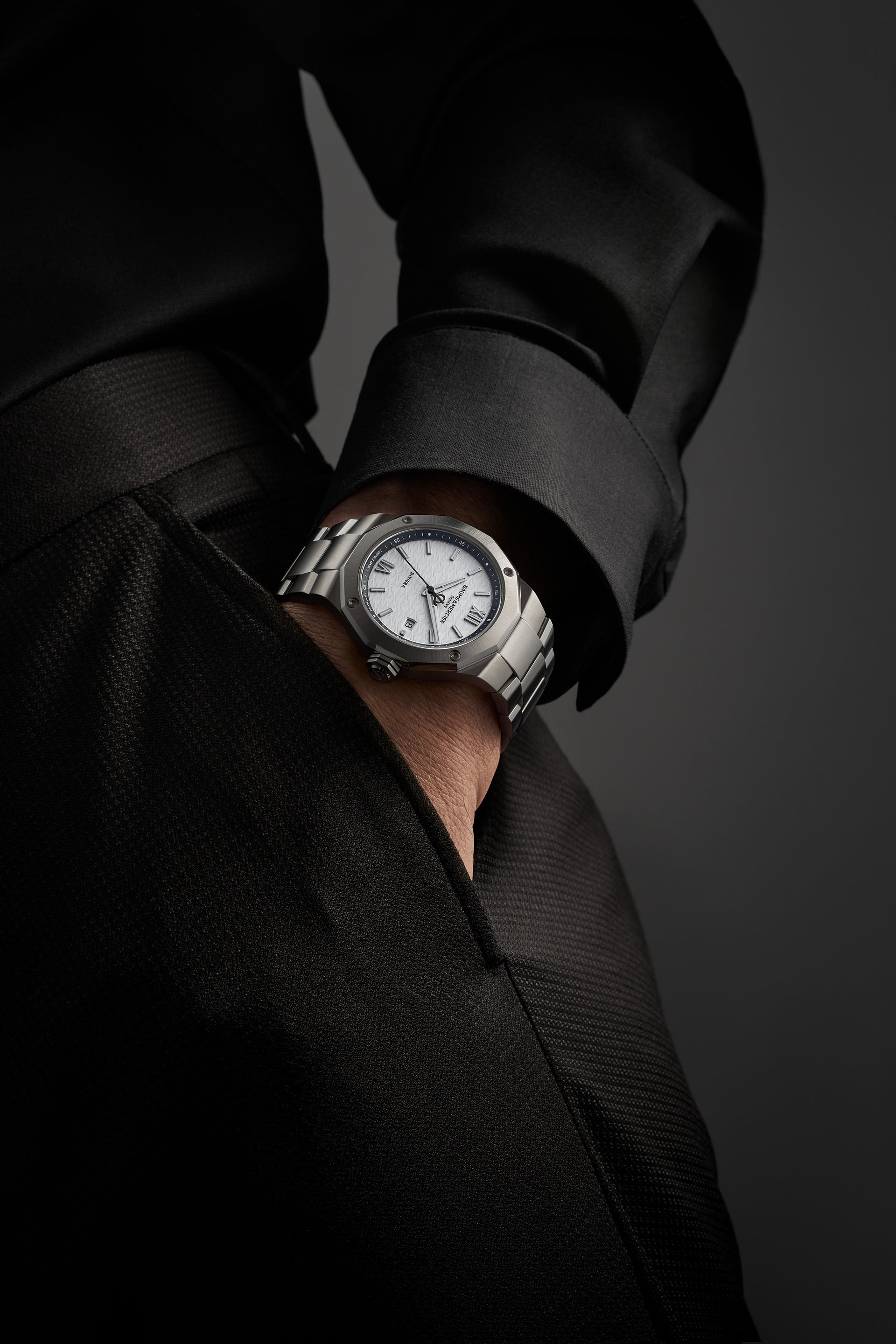 Baume Et Mercier Riviera Automatic (Cadran gris / 42mm)