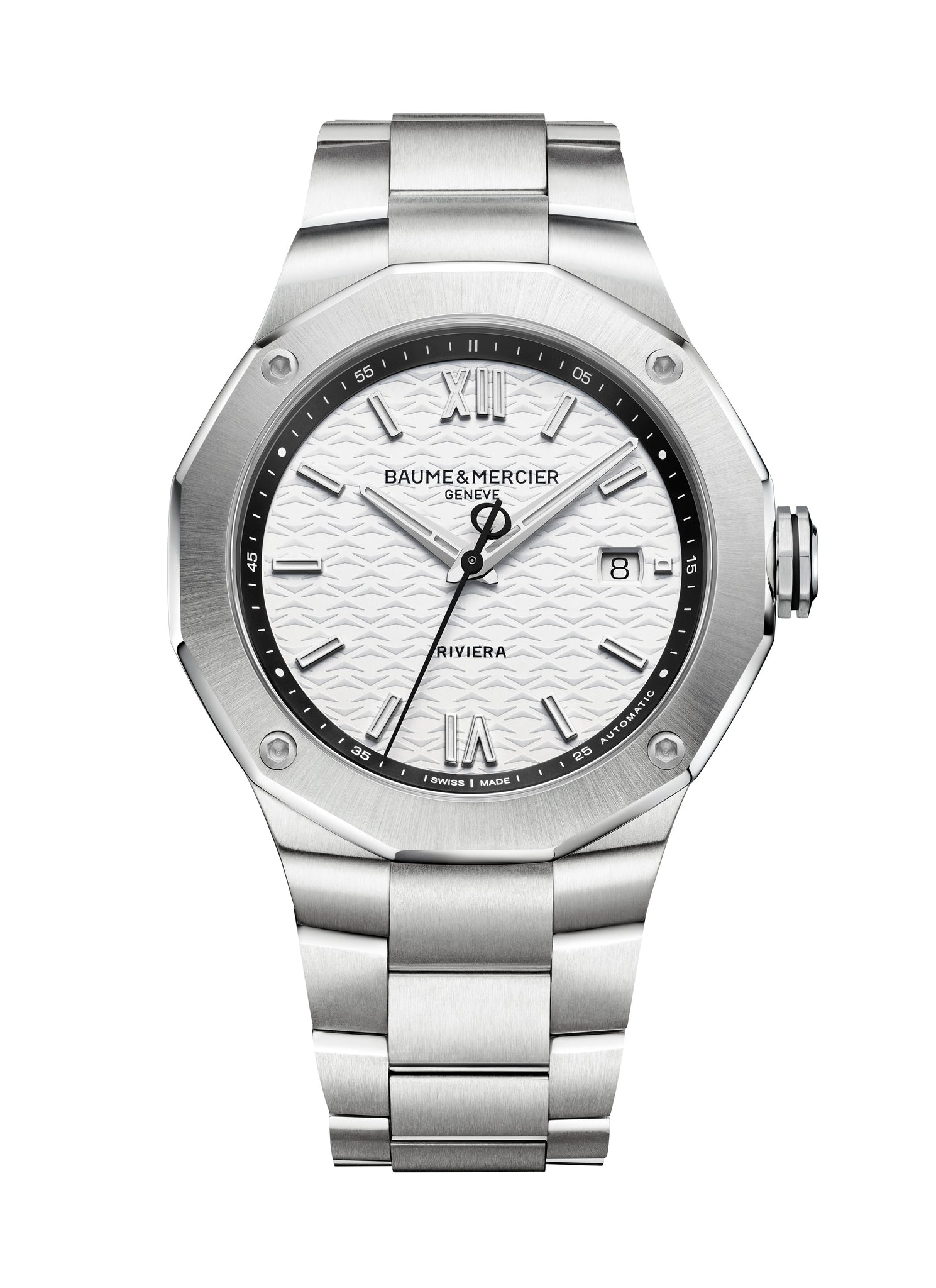 Baume Et Mercier Riviera Automatic (Grey Dial / 42mm)