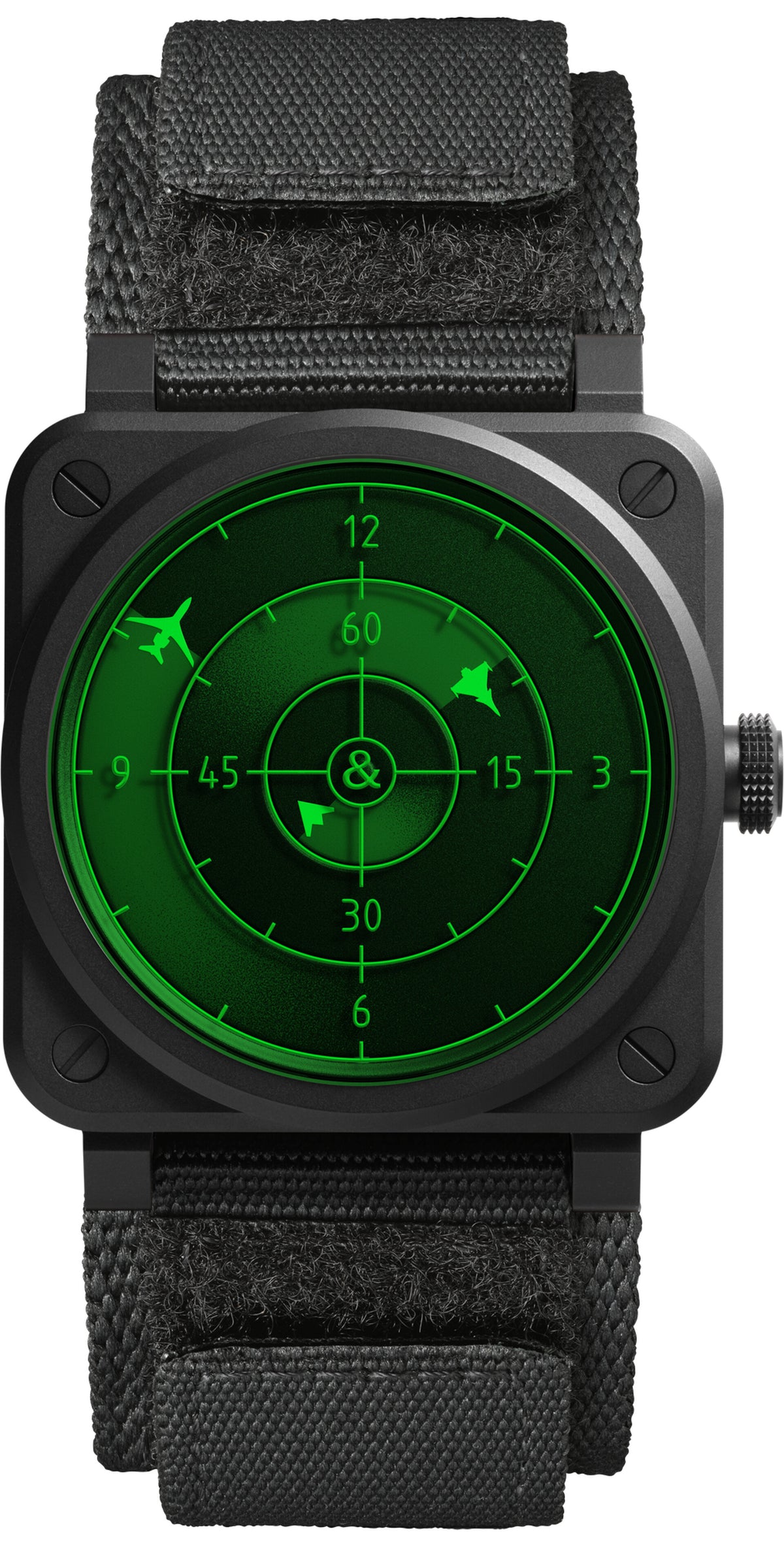 Bell & Ross BR 03 Green Radar Ceramic Limited Edition Automatic BR03A-GRDR-CE/SRB (Green Dial / 41mm)