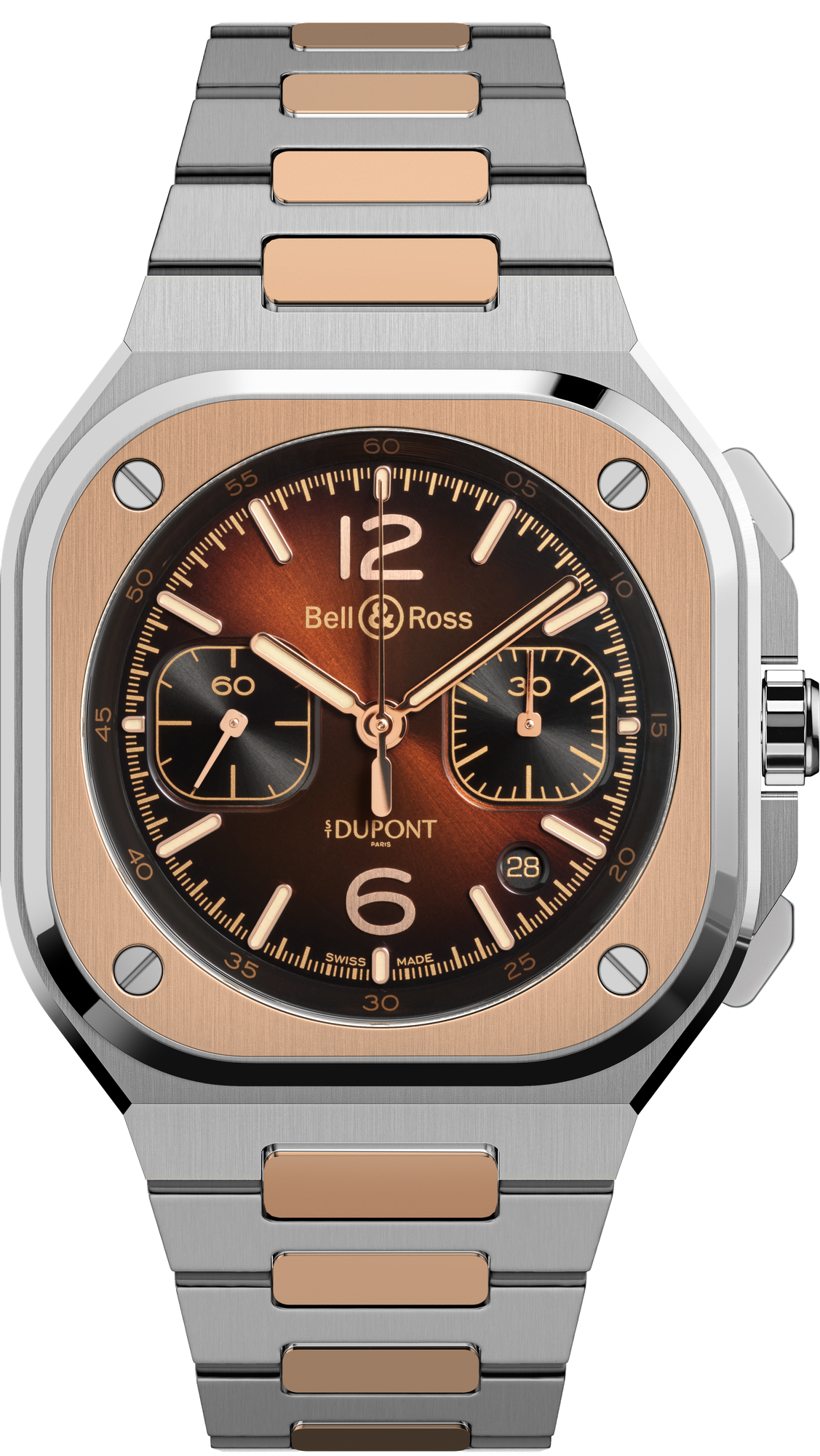 Bell & Ross BR 05 Chrono ST Dupont Limited Edition Automatic Chronograph BR05C-STD-STPG (Red Dial / 42mm)