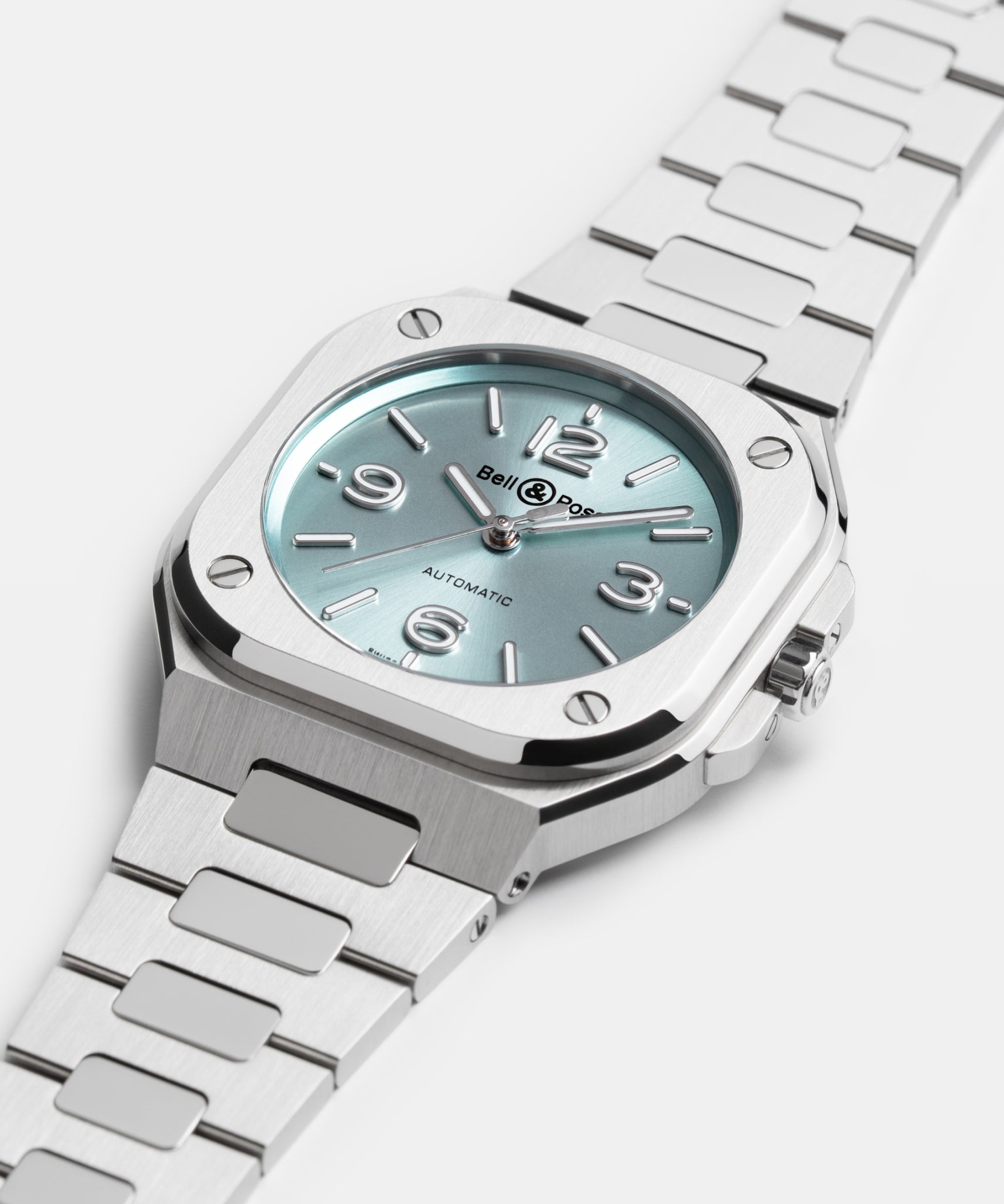 Bell & Ross BR 05 36MM Ice Blue Steel Automatic BR05A-S-BU-ST/SST (Ice Blue Dial / 36mm)