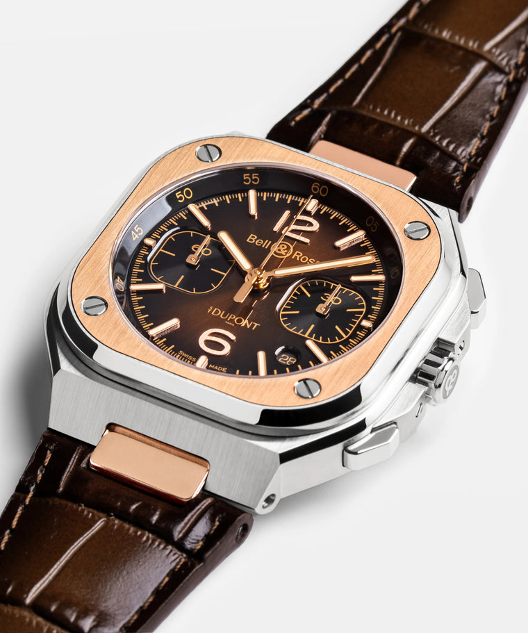 Bell & Ross BR 05 Chrono ST Dupont Limited Edition Automatic Chronograph BR05C-STD-STPG (Red Dial / 42mm)