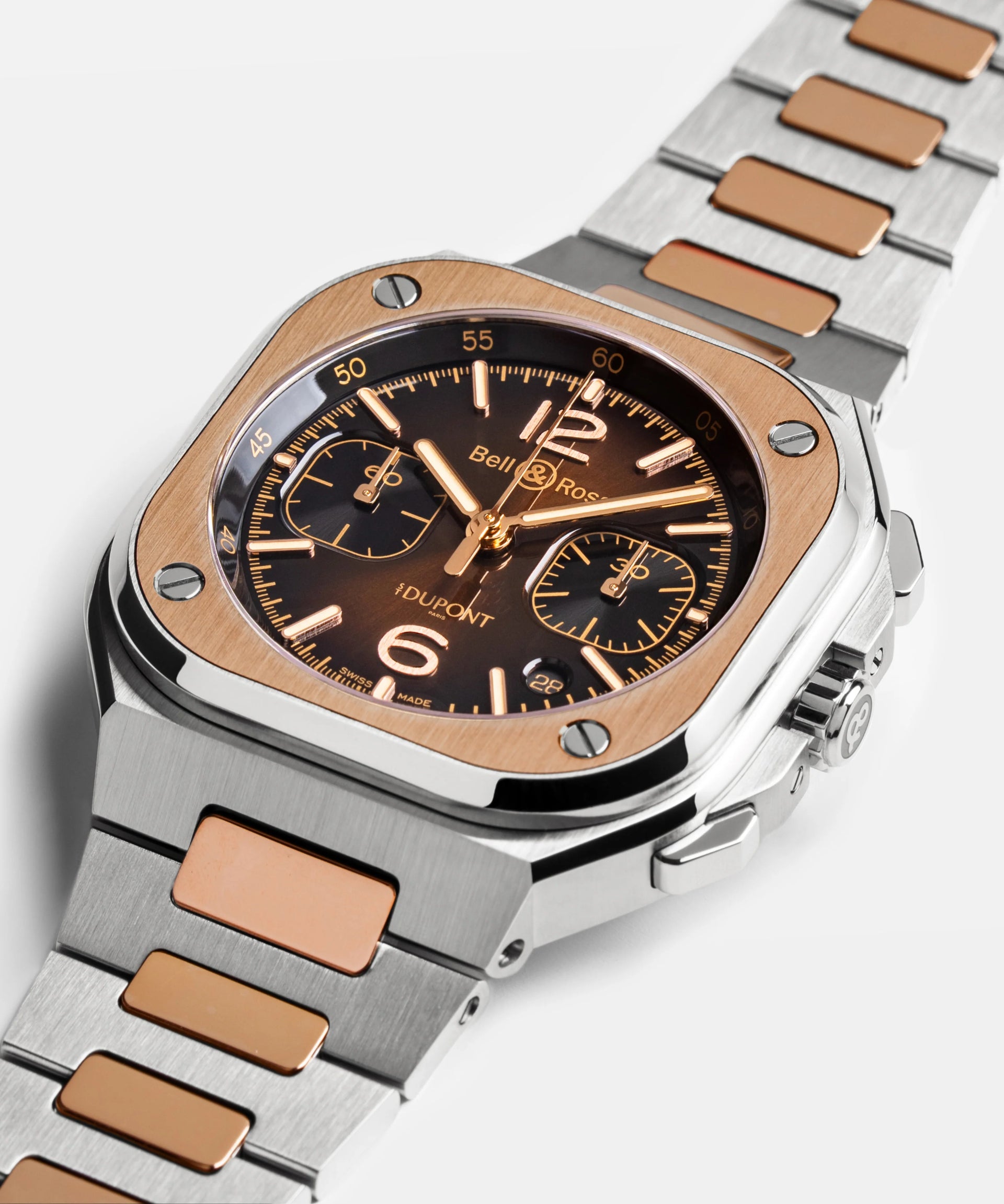 Bell & Ross BR 05 Chrono ST Dupont Limited Edition Automatic Chronograph BR05C-STD-STPG (Red Dial / 42mm)