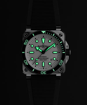 Bell and ross green diver best sale