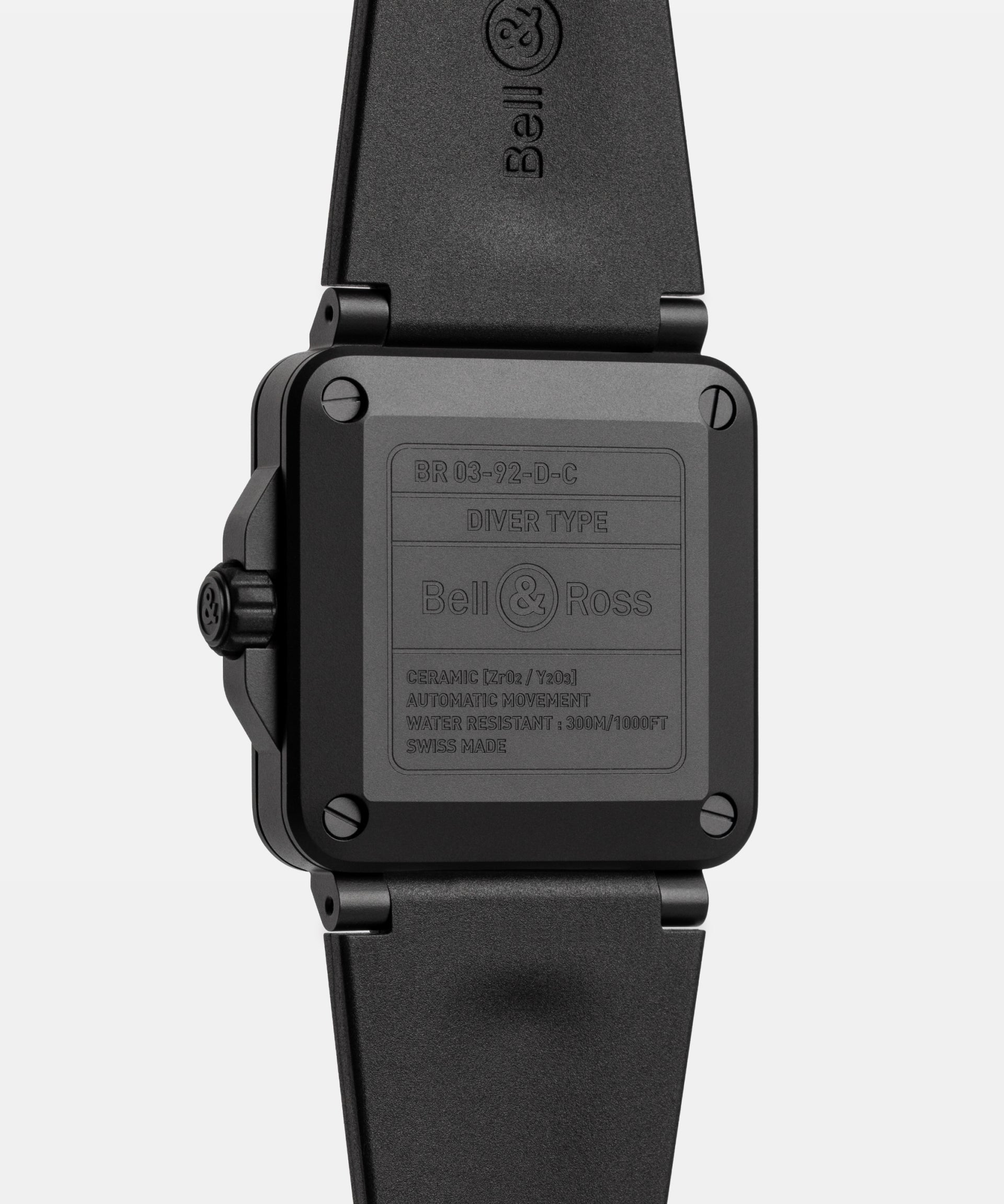 Bell & Ross BR 03 Diver Black Matte Ceramic Automatic BR03A-D-BL-CE/SRB (Black Dial / 42mm)
