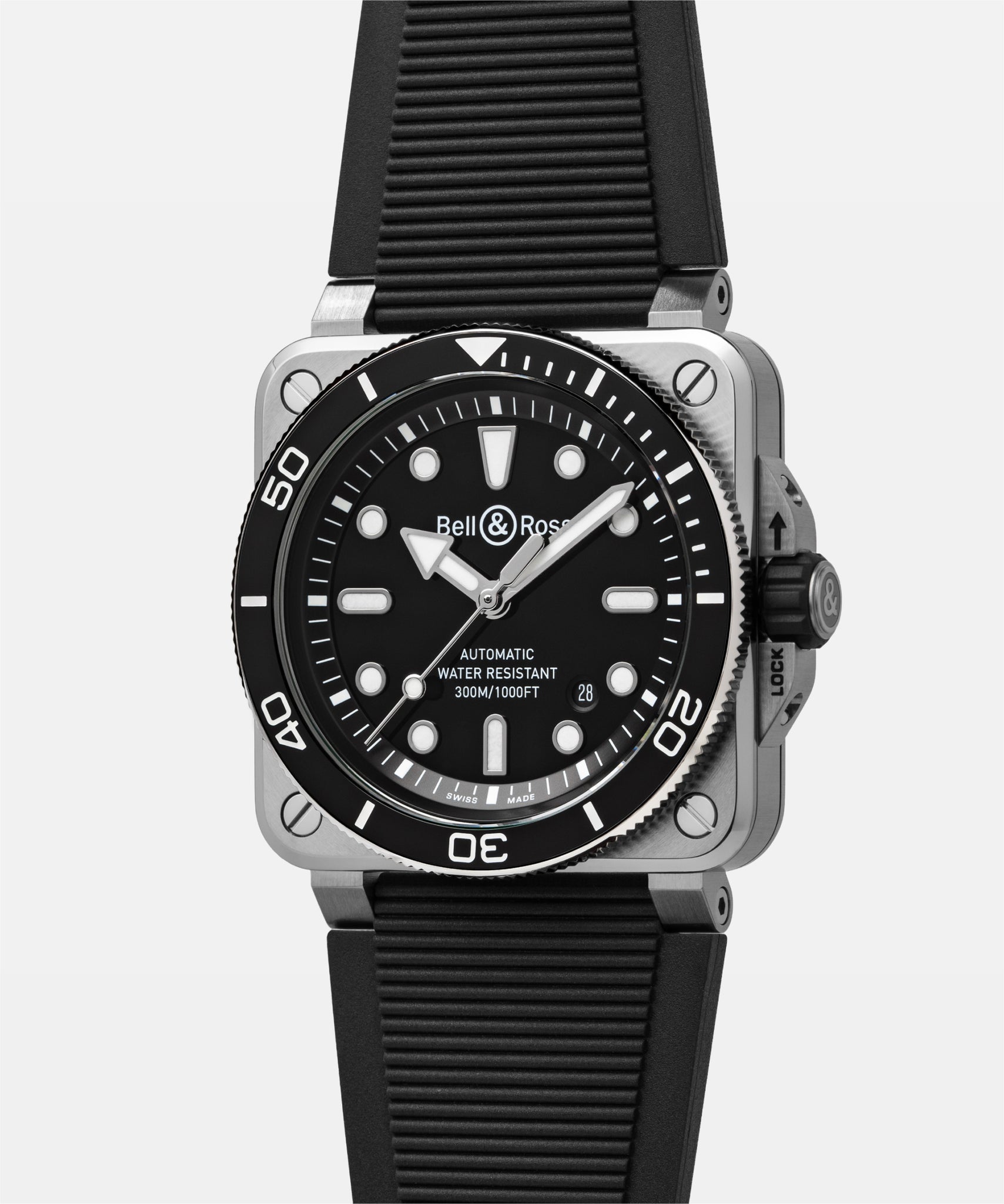 Bell & Ross BR 03 Diver Black Steel Automatic (Black Dial / 42mm)