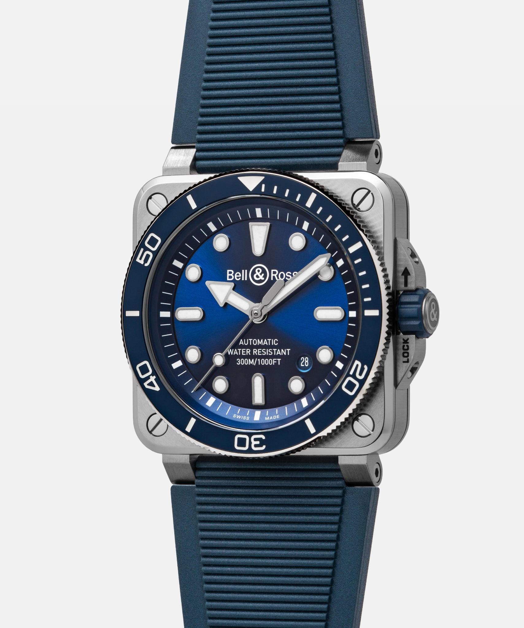 Bell & Ross BR 03 Diver Blue Steel Automatic (Blue Dial / 42mm)