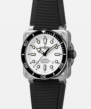 Bell & Ross BR 03 Diver White Steel Automatic (White Dial / 42mm)