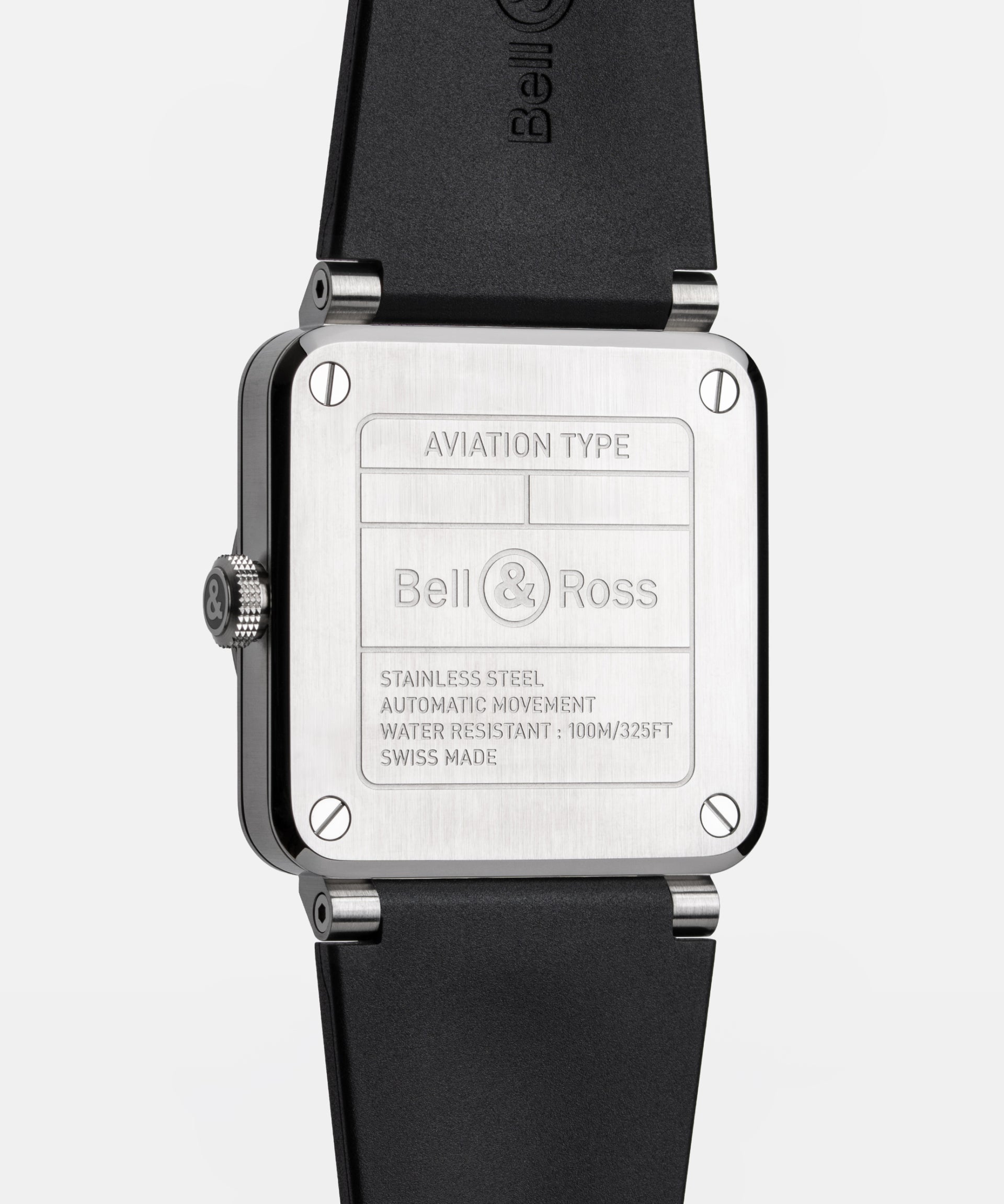 Bell & Ross BR 03 Skeleton Grey Steel Limited Edition Automatic BR03A-GR-SKST/SRB (Silver Dial / 41mm)
