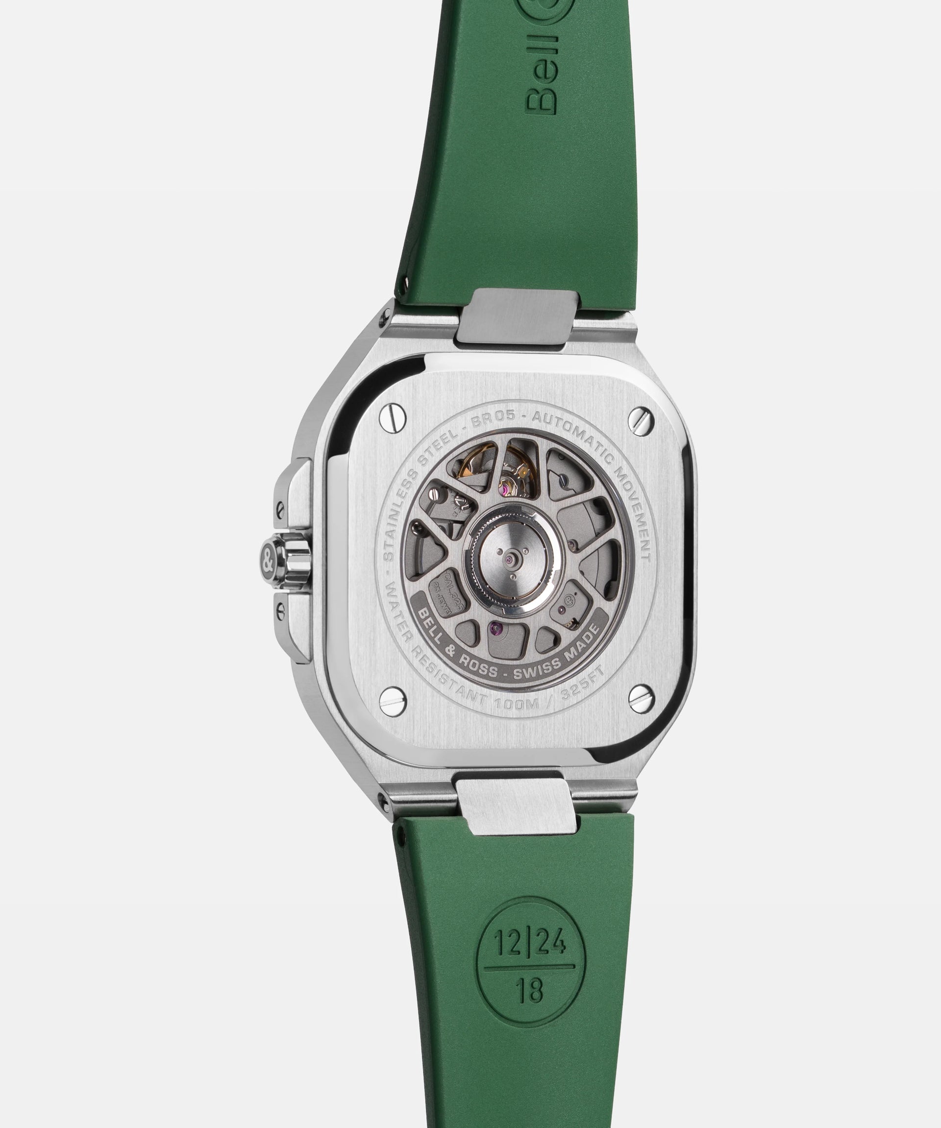 Bell & Ross BR 05 GMT Green Steel Automatic BR05G-GN-ST (Green Dial / 41mm)