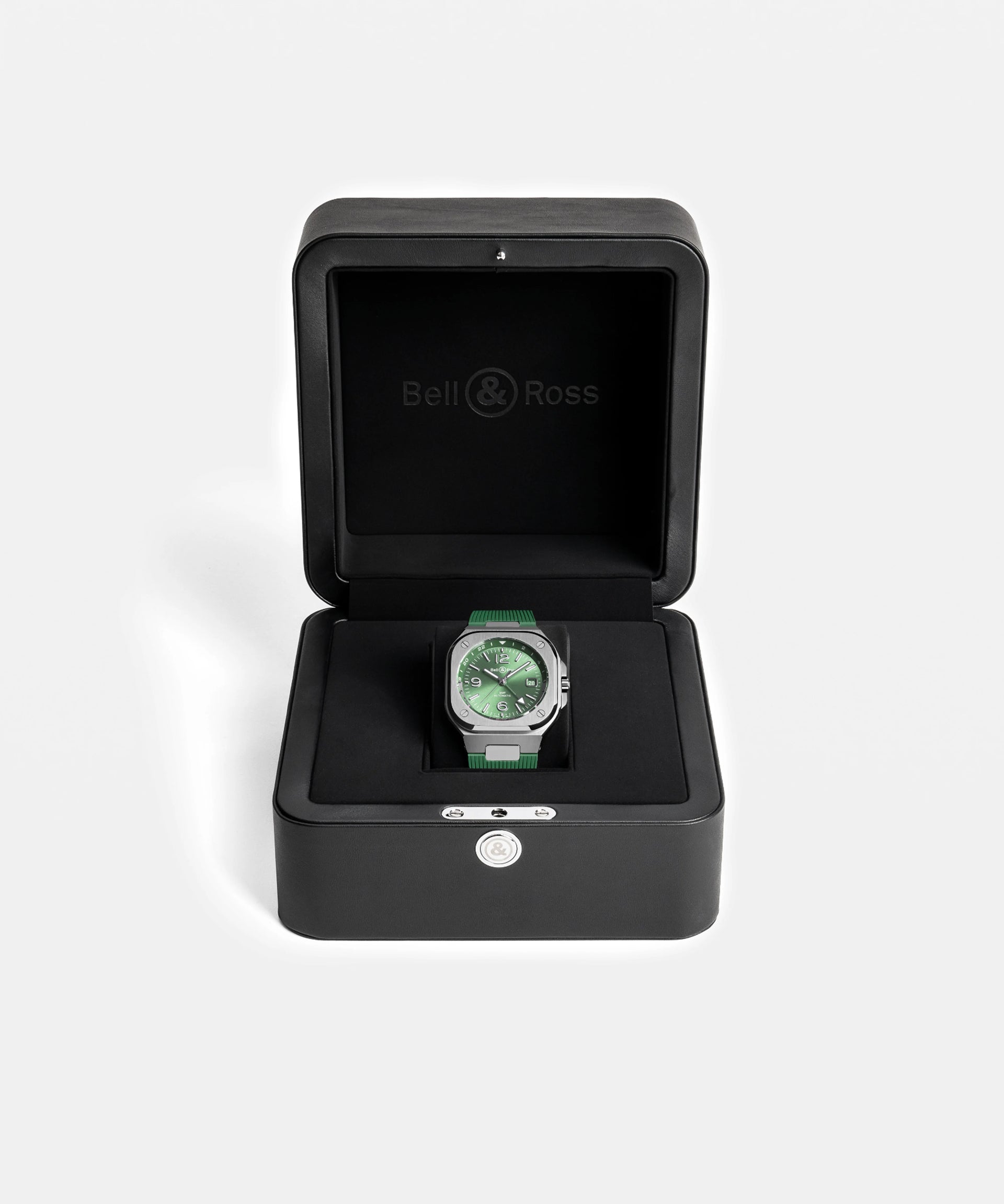 Bell & Ross BR 05 GMT Green Steel Automatic BR05G-GN-ST (Green Dial / 41mm)