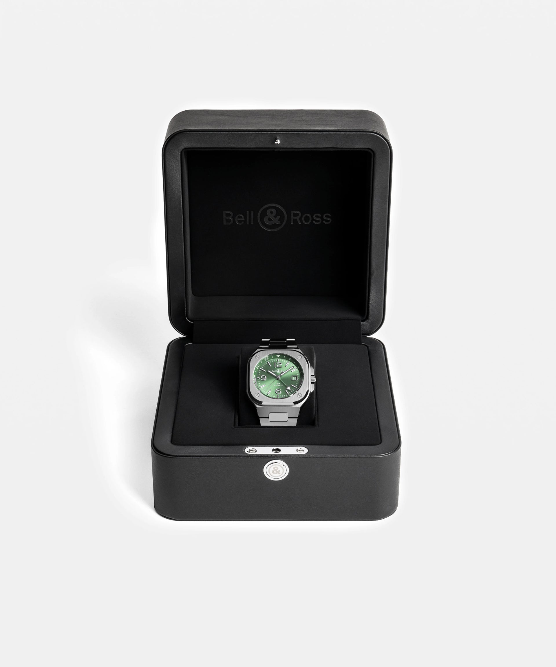 Bell & Ross BR 05 GMT Green Steel Automatic BR05G-GN-ST (Green Dial / 41mm)