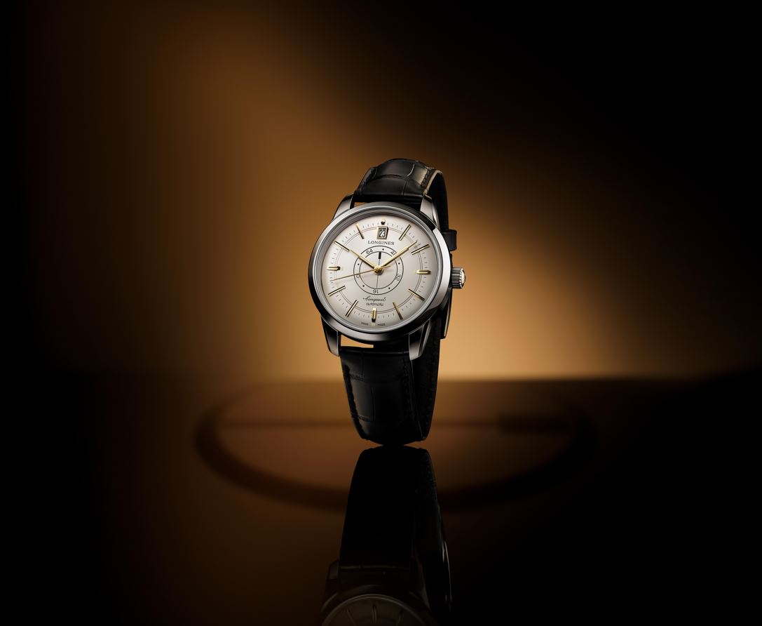Longines Conquest Heritage Central Power Reserve Automatic Silver Dia Hemsleys Jewellers