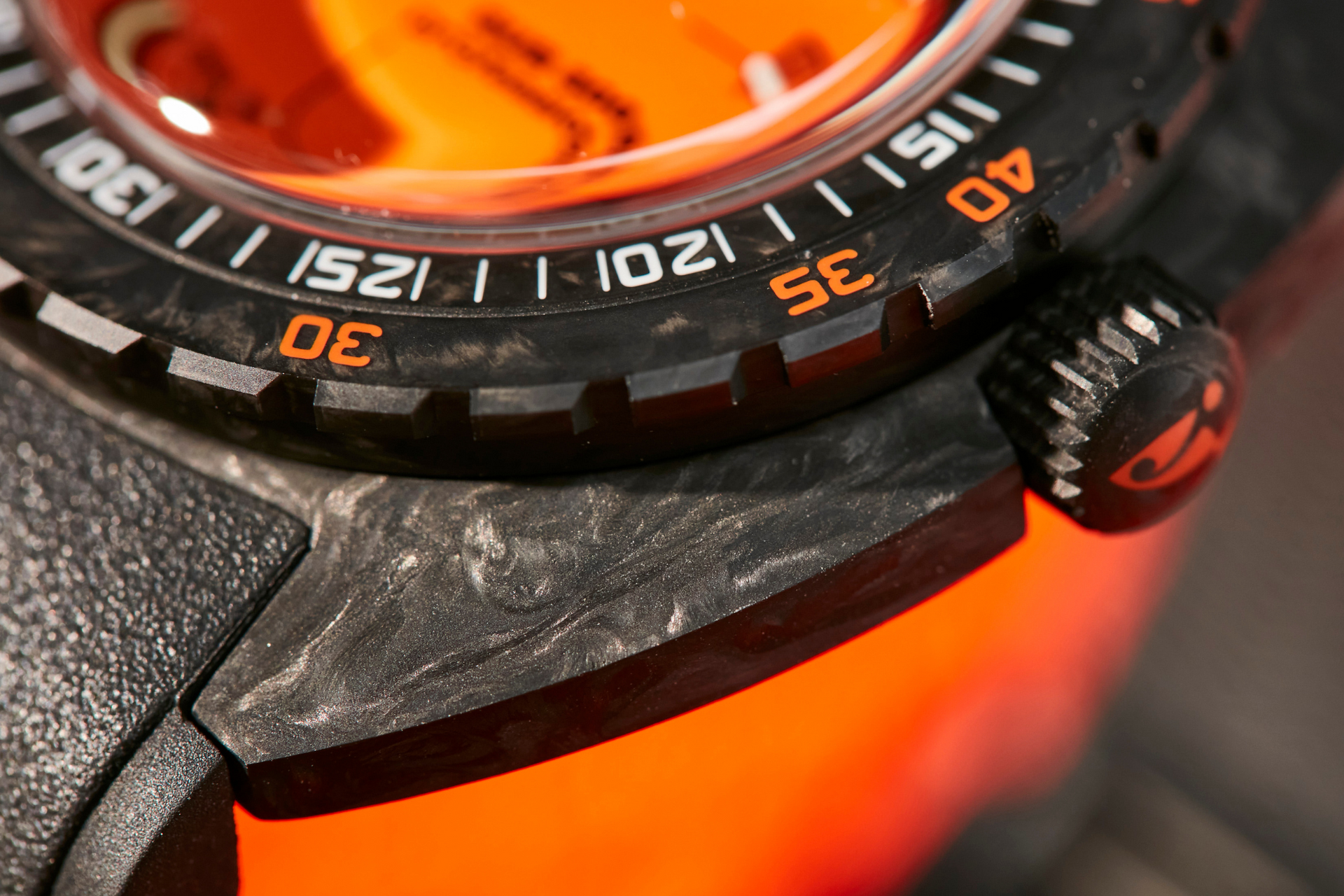 Doxa SUB 300 Carbon Professional Automatic (Orange Dial / 42.5mm)