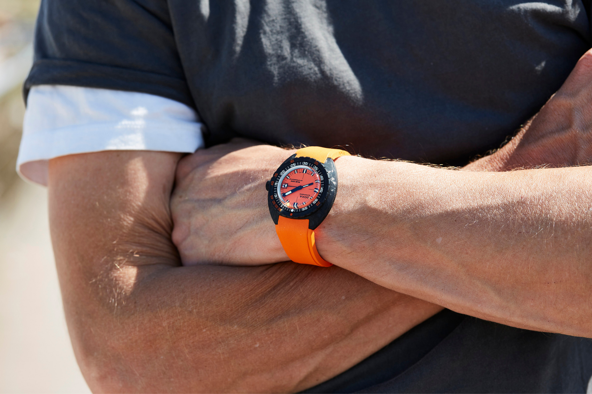 Doxa SUB 300 Carbon Professional Automatic (Orange Dial / 42.5mm)