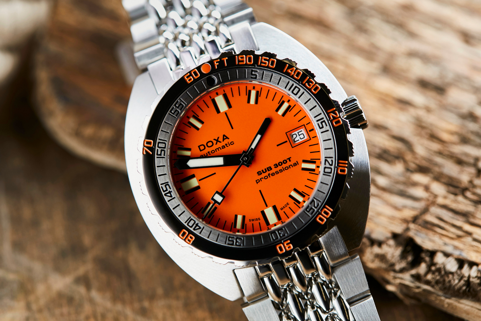 Doxa SUB 300T Professional Automatic (Orange Dial / 42.5mm)