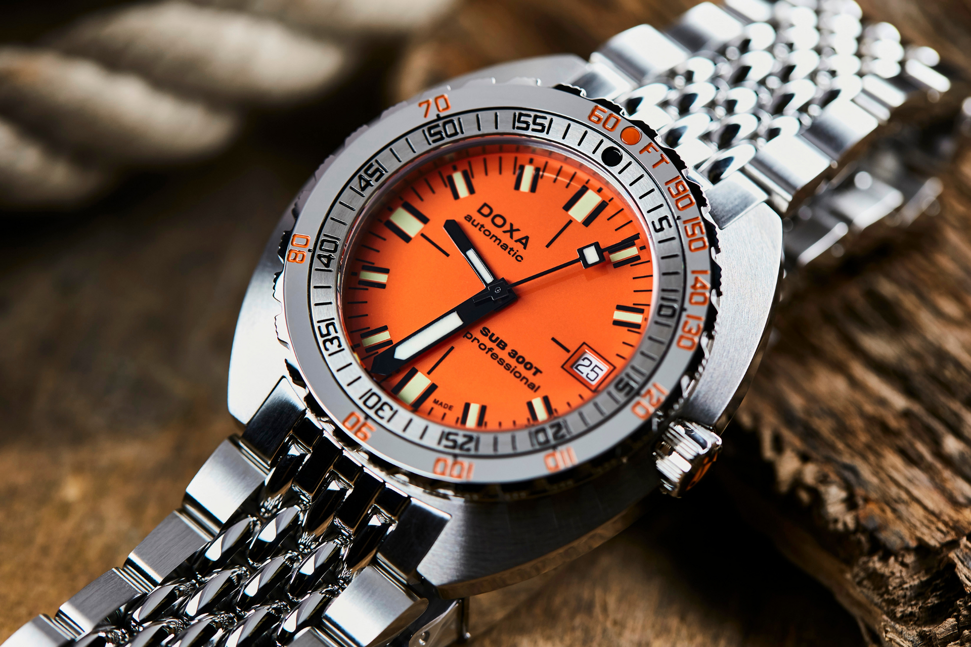 Doxa SUB 300T Professional Automatic (Orange Dial / 42.5mm)