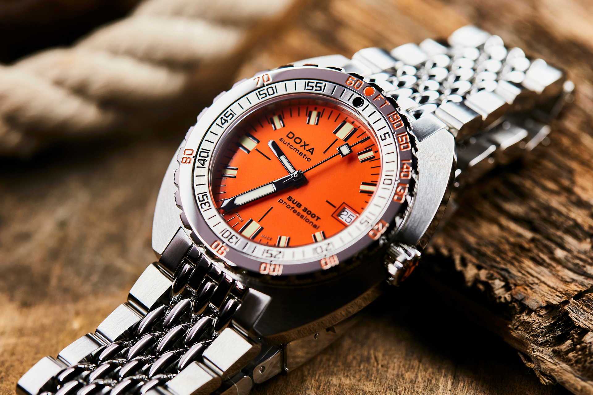 Doxa SUB 300T Professional Automatic (Orange Dial / 42.5mm)