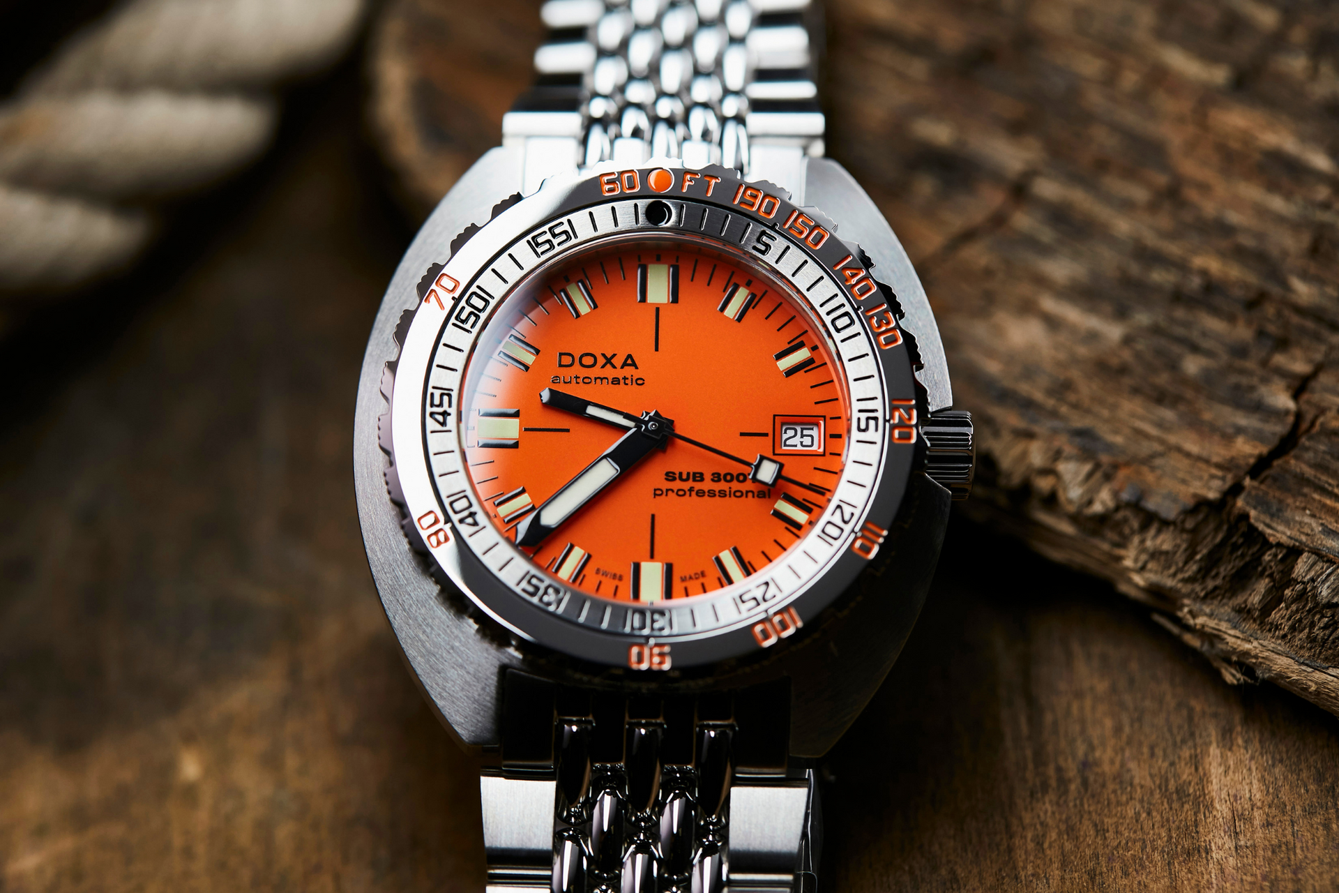 Doxa SUB 300T Professional Automatic (Orange Dial / 42.5mm)