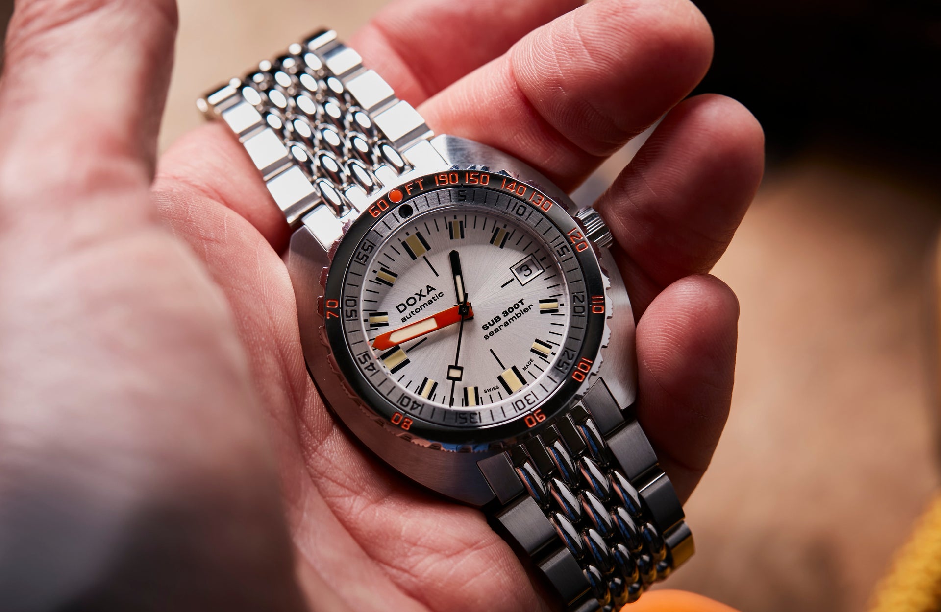 Doxa SUB 300T Searambler Automatic (Silver Dial / 42.5mm)