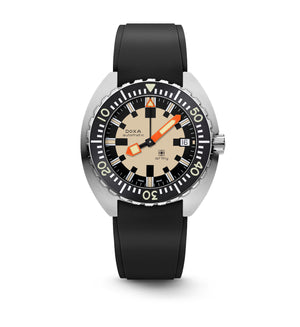 Doxa Army Stainless Steel Bezel Automatic (Beige Dial / 42.5mm)