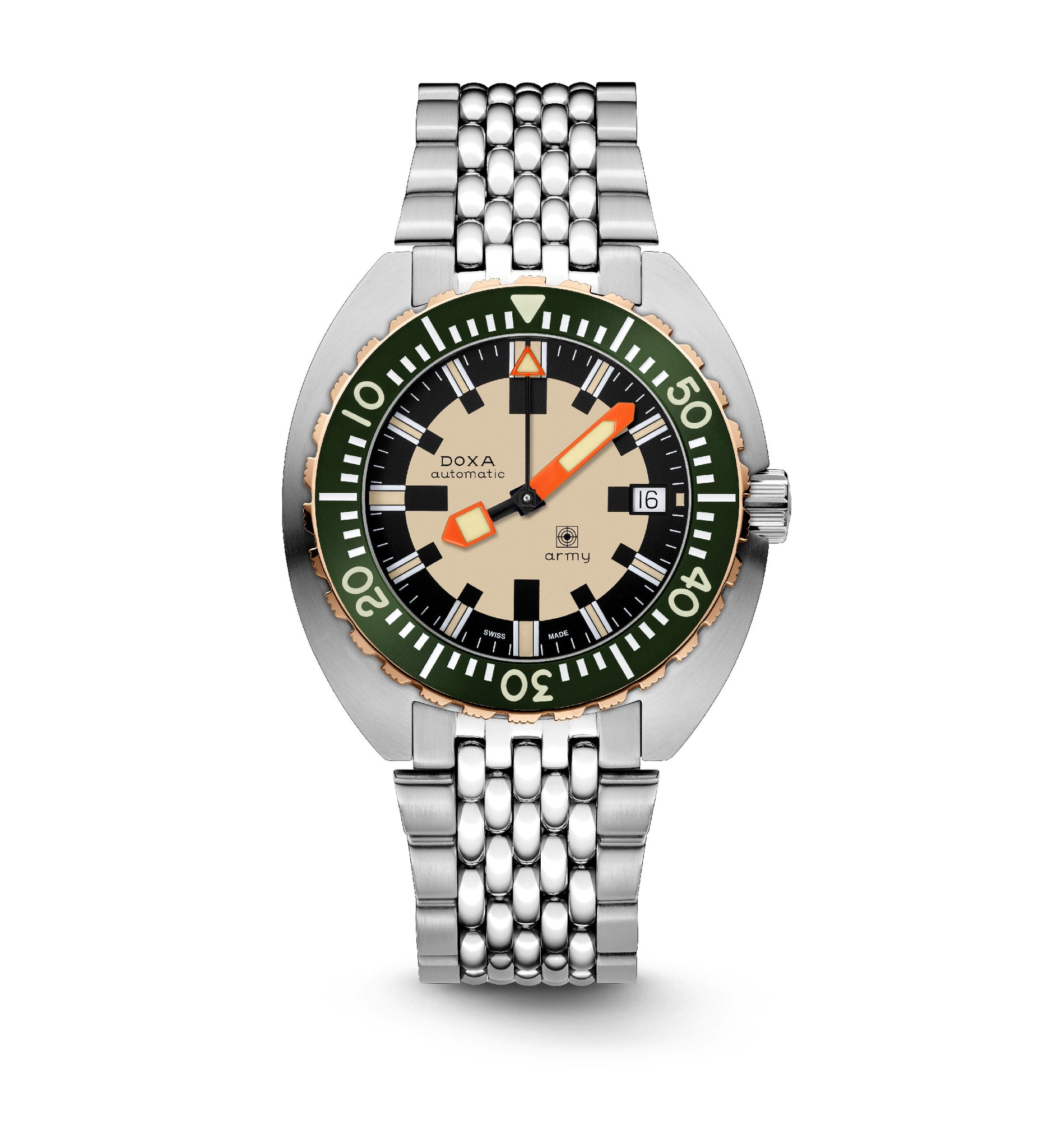 Doxa Army Bronze Bezel Automatic (Beige Dial / 42.5mm)