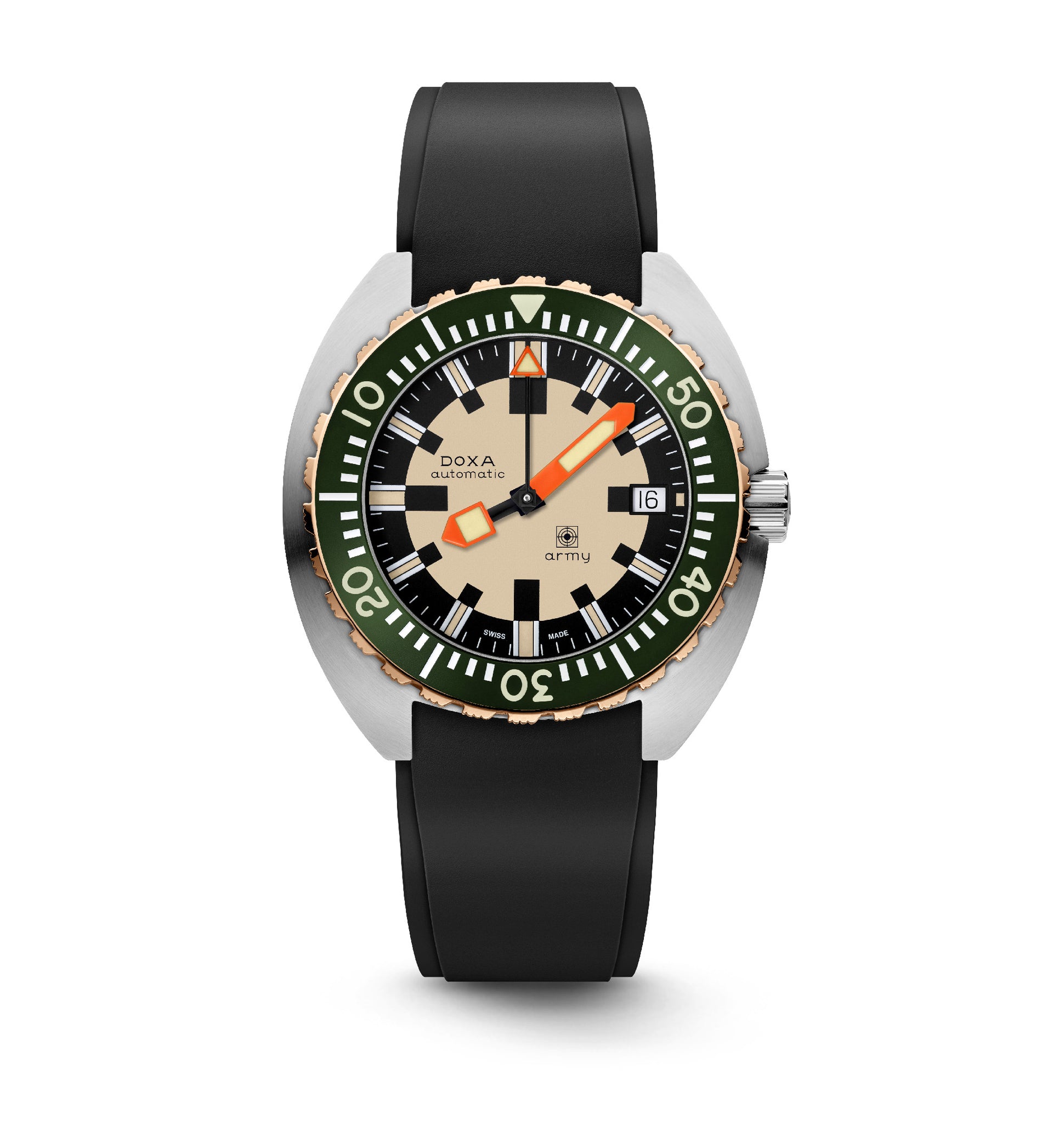 Doxa Army Bronze Bezel Automatic (Beige Dial / 42.5mm)