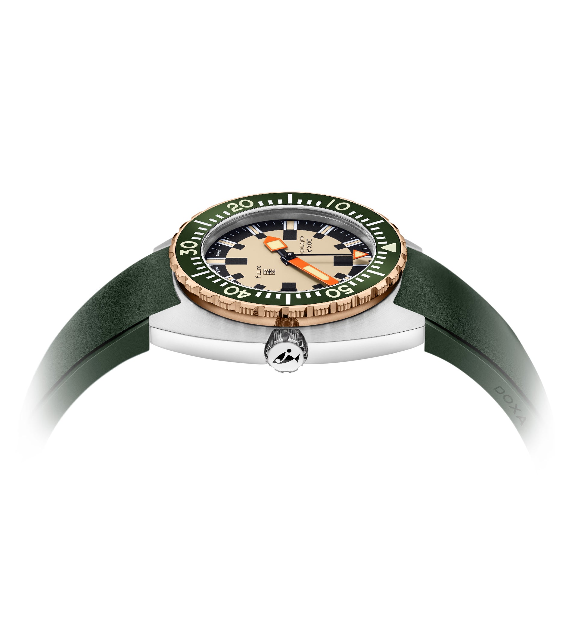 Doxa Army Bronze Bezel Automatic (Beige Dial / 42.5mm)